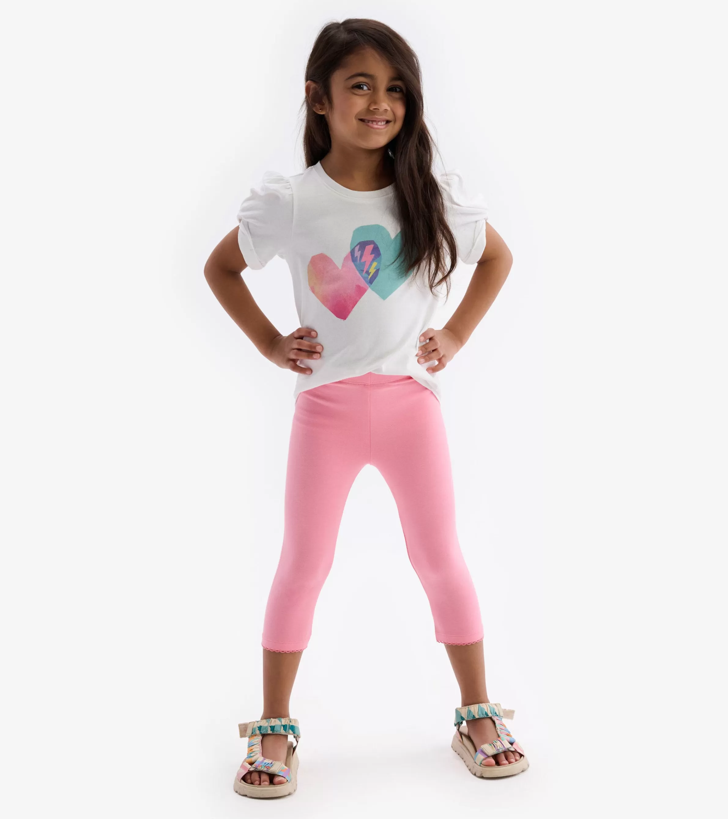 Hatley Bottoms*Girls Light Pink Leggings