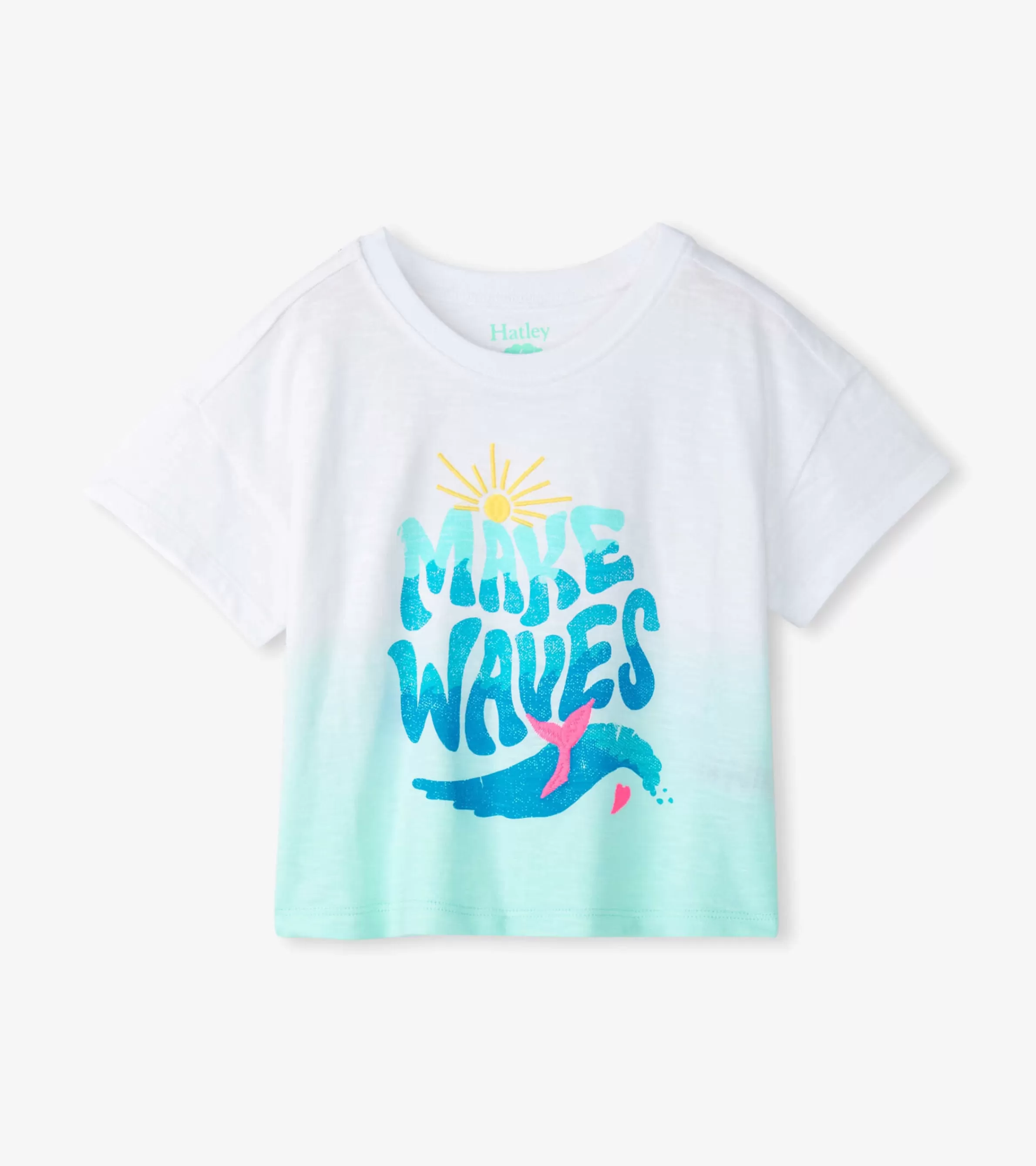 Hatley Tops*Girls Making Waves Boxy T-Shirt