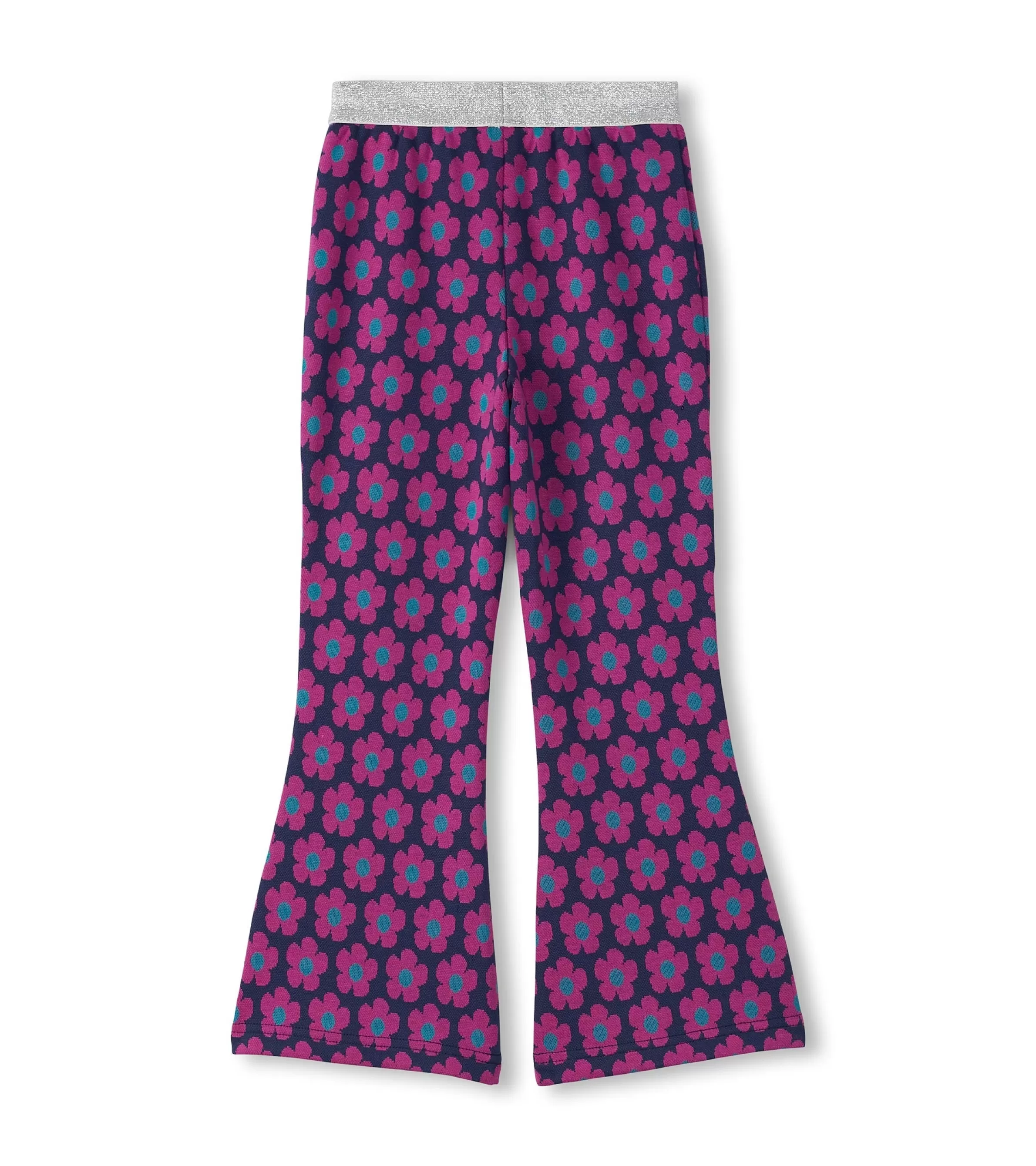 Hatley Bottoms*Girls Mini Flower Fun Waist Flare Pants