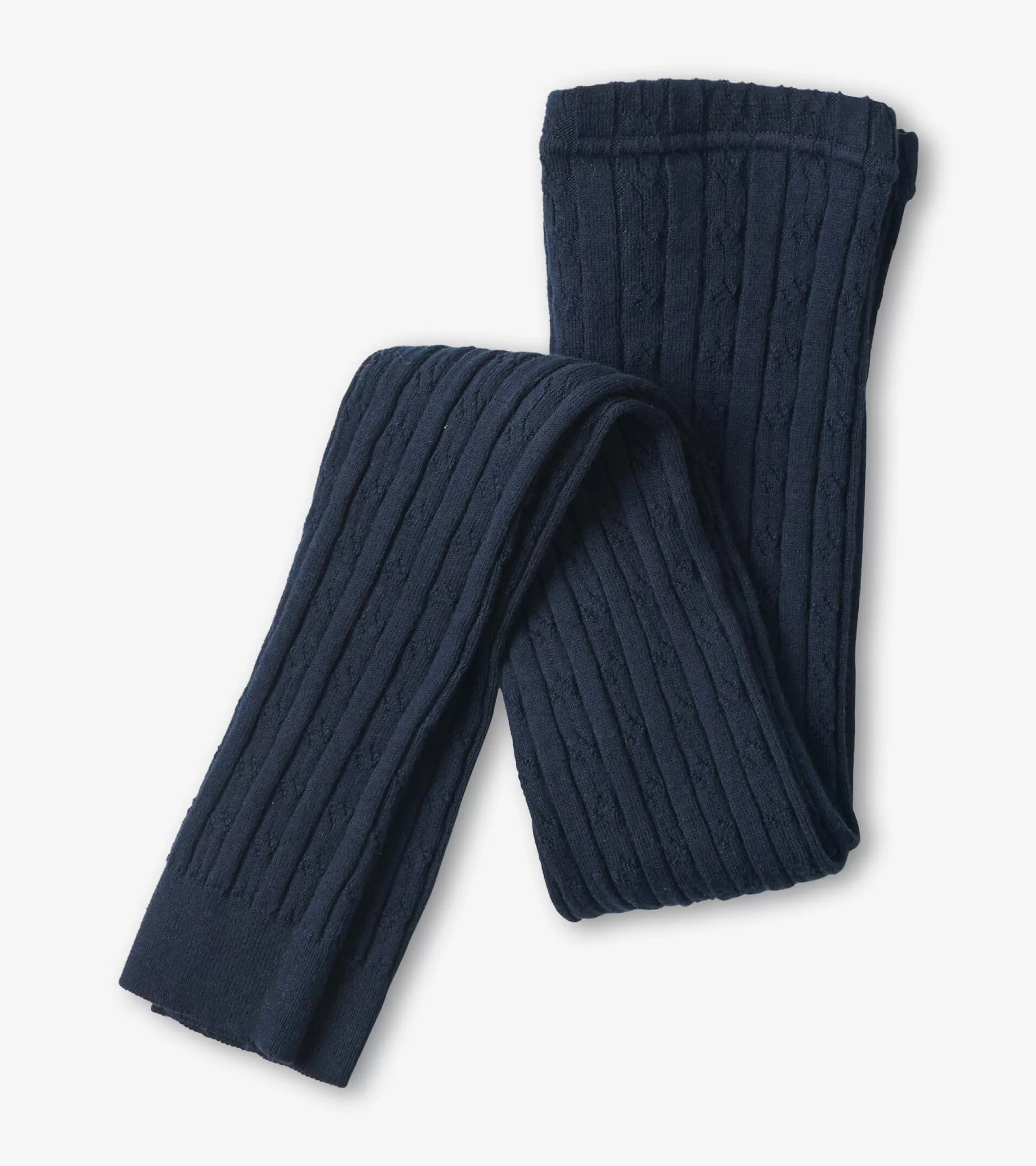 Hatley Bottoms*Girls Navy Cable Knit Tights