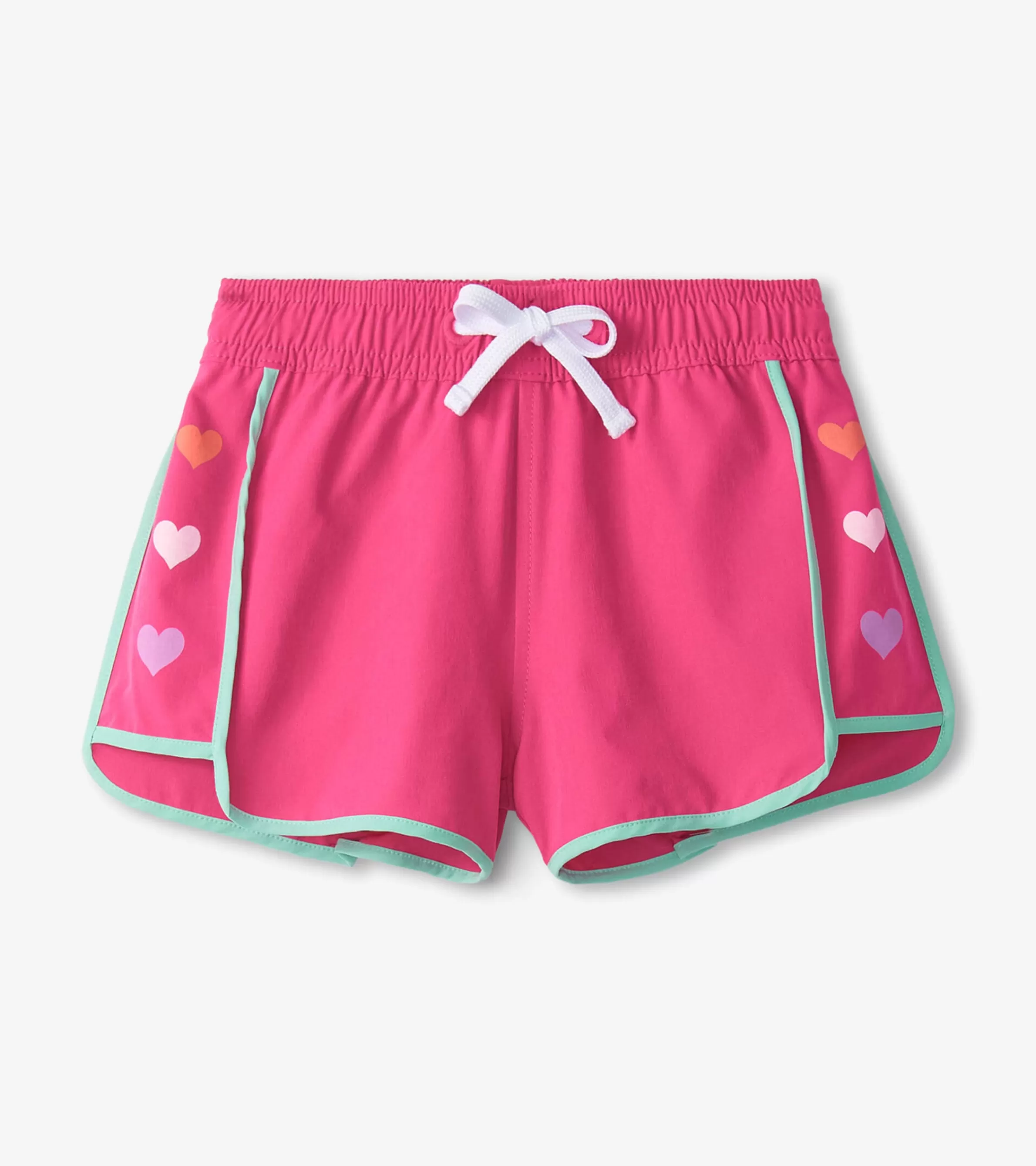 Hatley Bottoms*Girls Pink Quick Dry Shorts