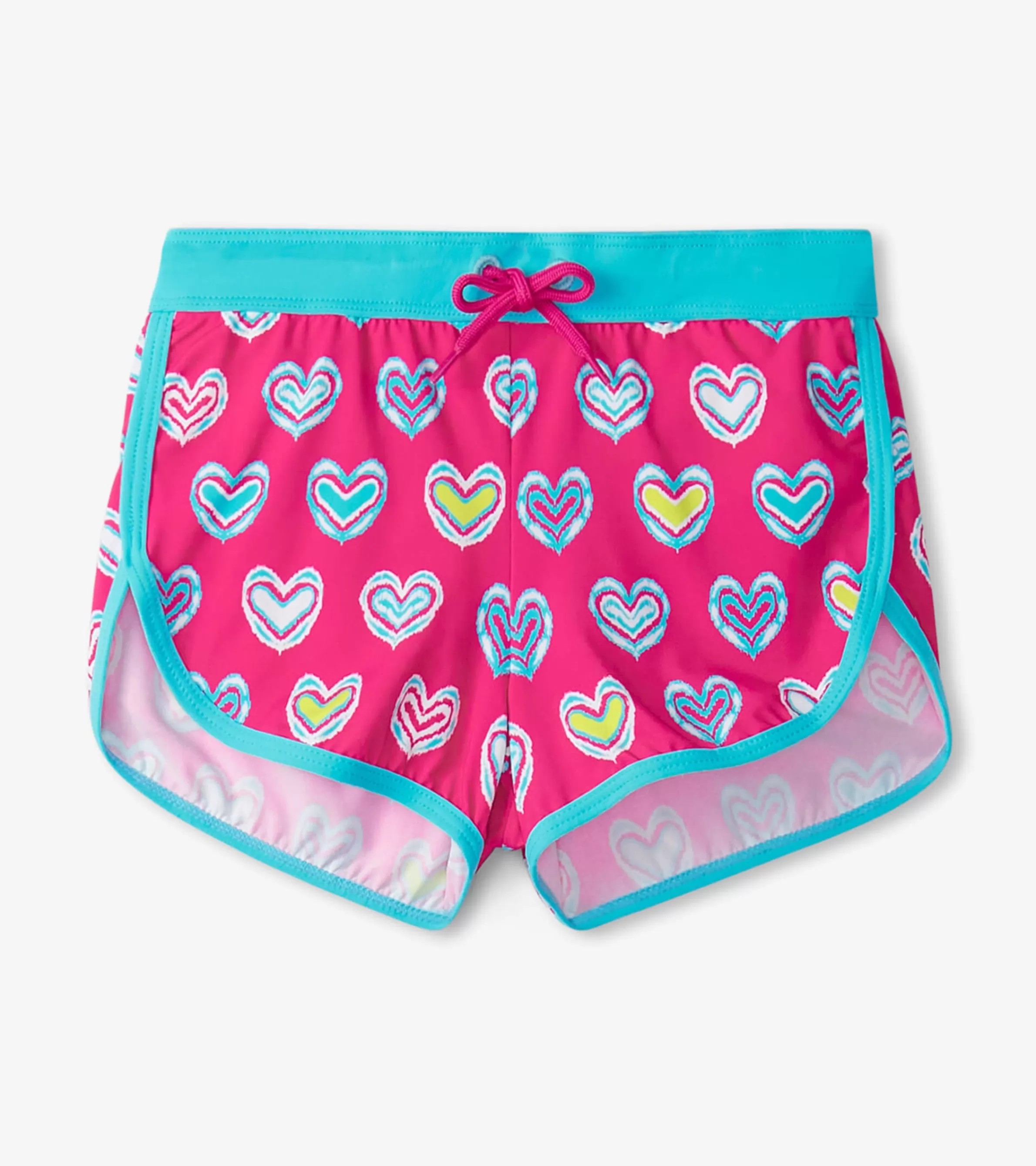 Hatley Swimwear | Swimwear*Girls Pink Shibori Swim Shorts