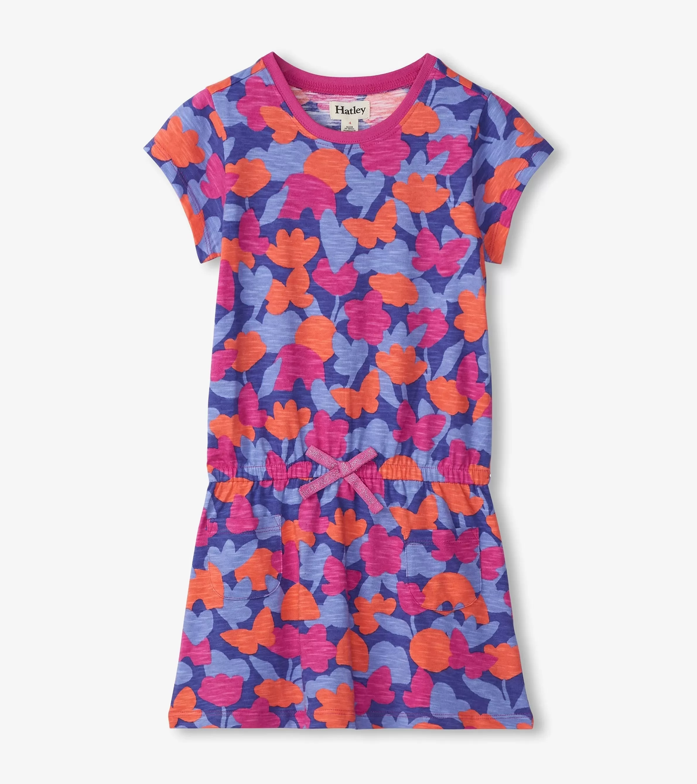 Hatley Dresses*Girls Playful Camo Drop Waist T-Shirt Dress