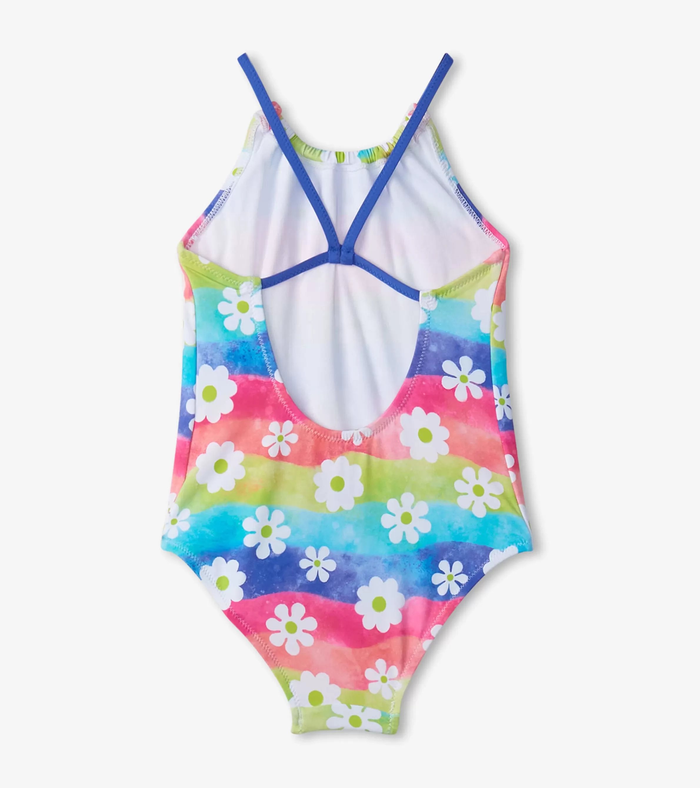 Hatley Swimwear | Swimwear*Girls Rainbow Flower Gathered Swimsuit