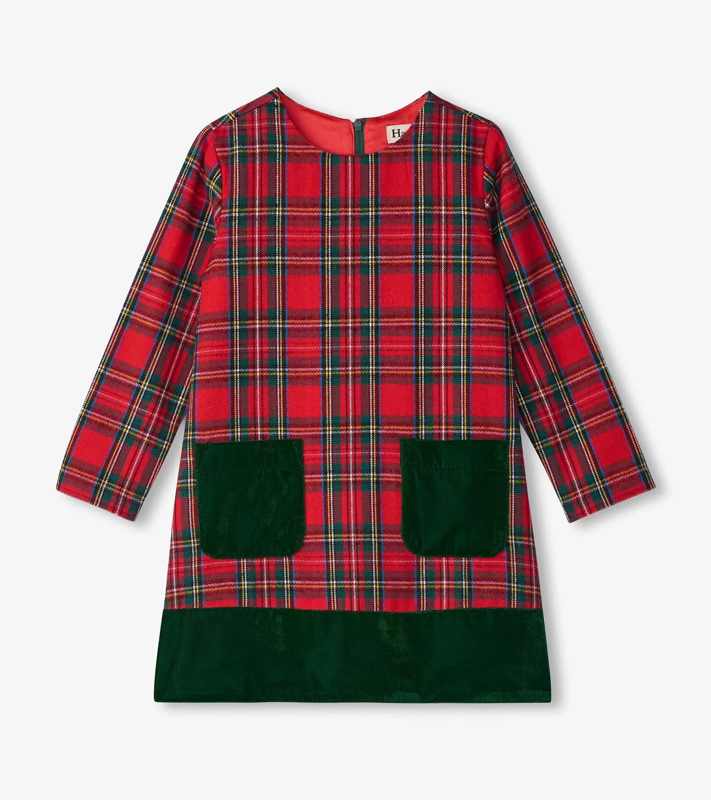 Hatley Dresses*Girls Red Plaid A-Line Dress