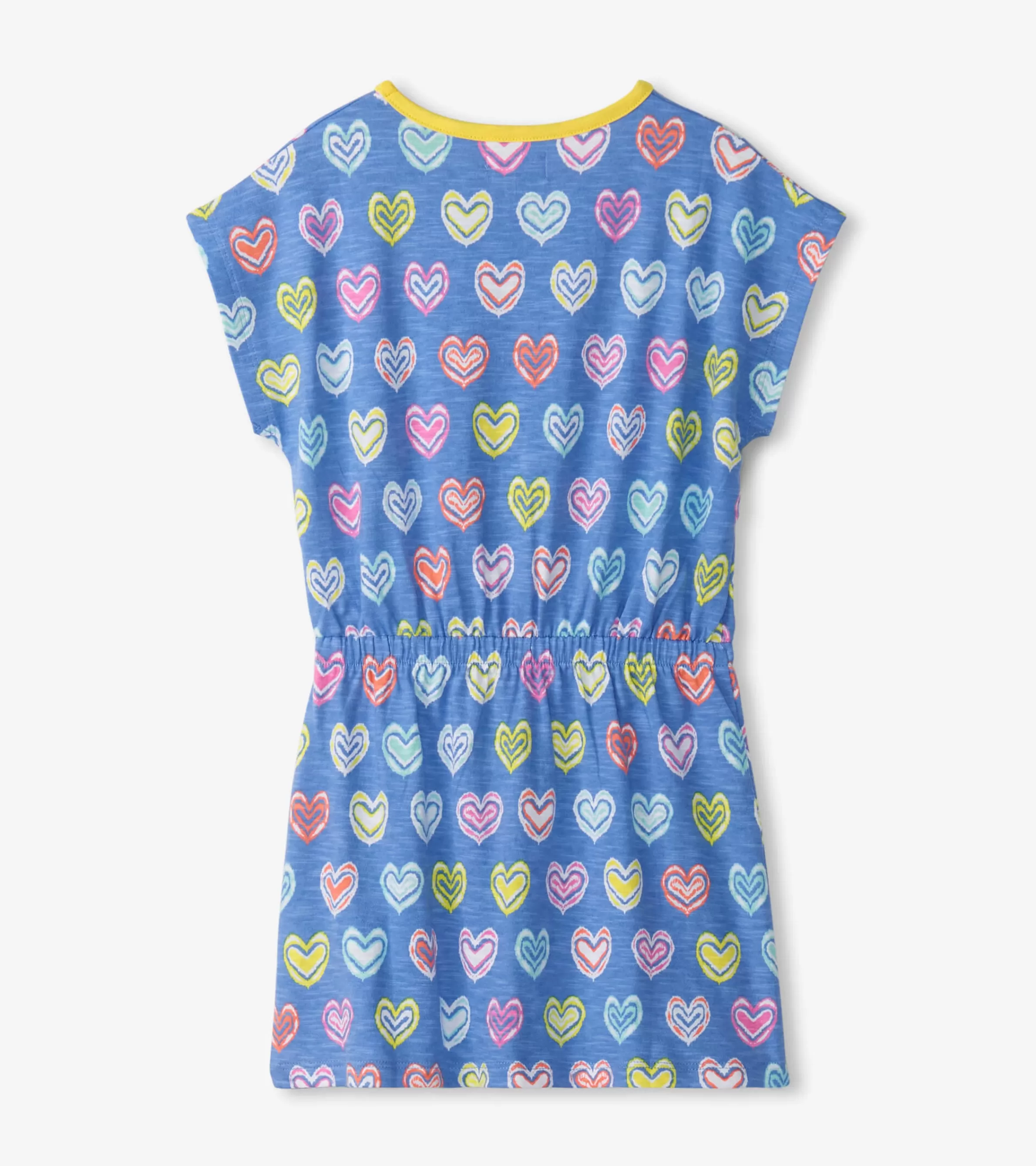 Hatley Dresses*Girls Shibori Hearts Relaxed Dress