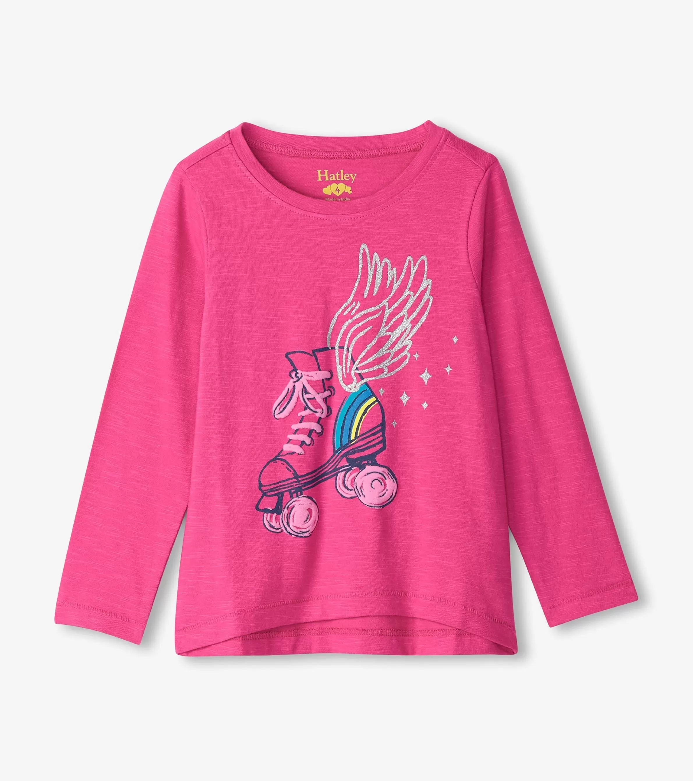 Hatley Tops*Girls Skater Wings Long Sleeve Graphic Tee