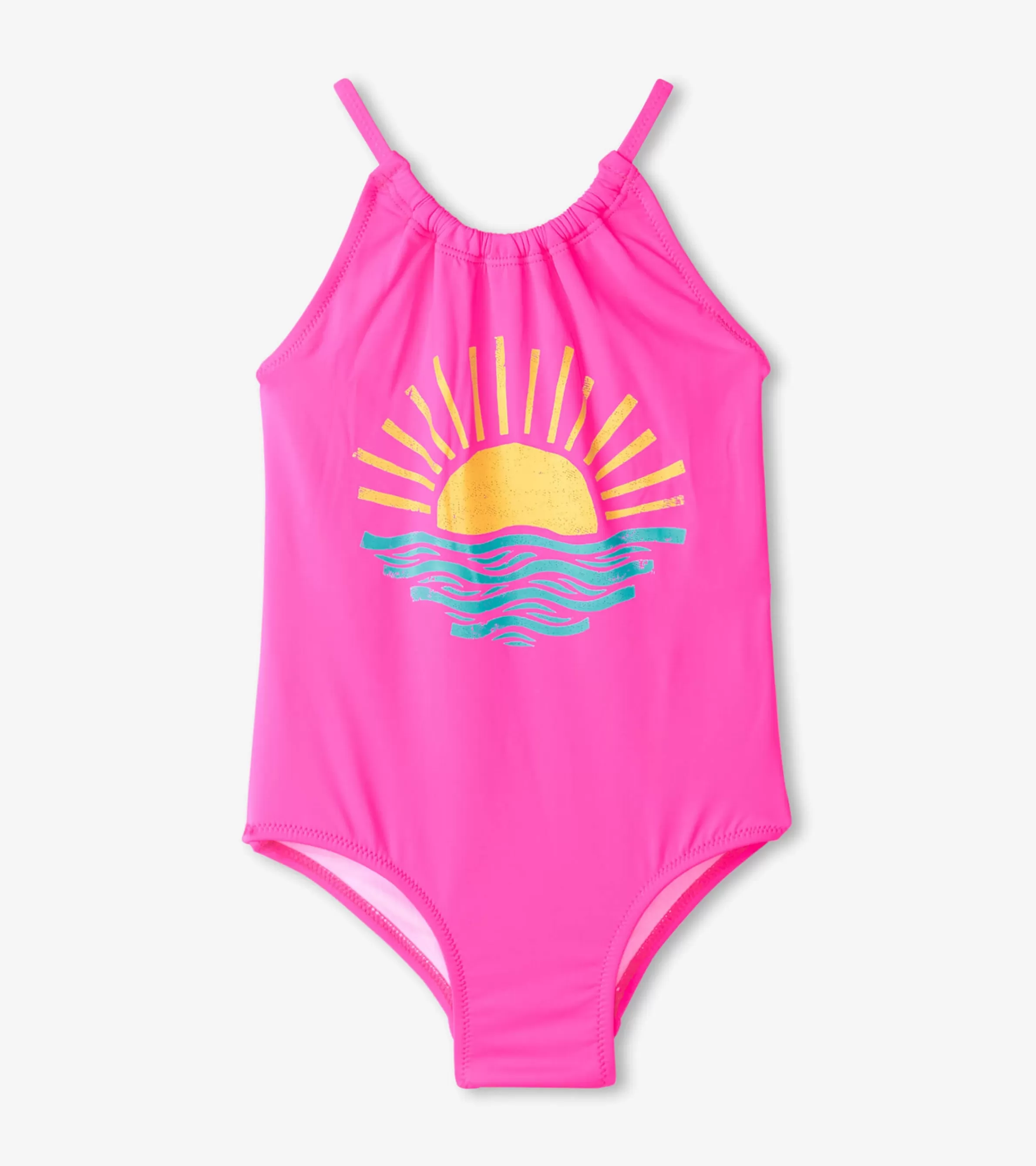 Hatley Swimwear | Swimwear*Girls Sunrise Gather Gathered Swimsuit