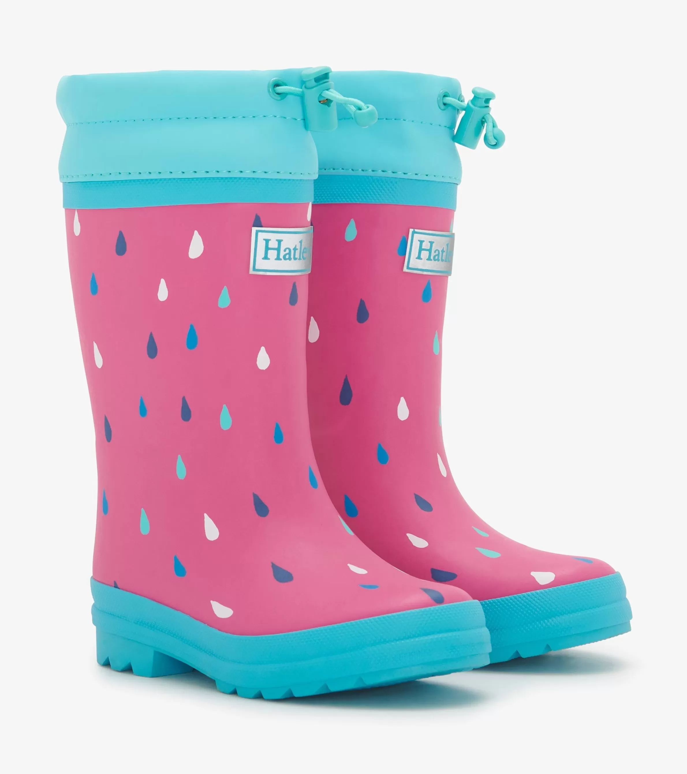 Hatley Rainwear | Rainwear*Girls Tiny Drops Sherpa Lined Rain Boots