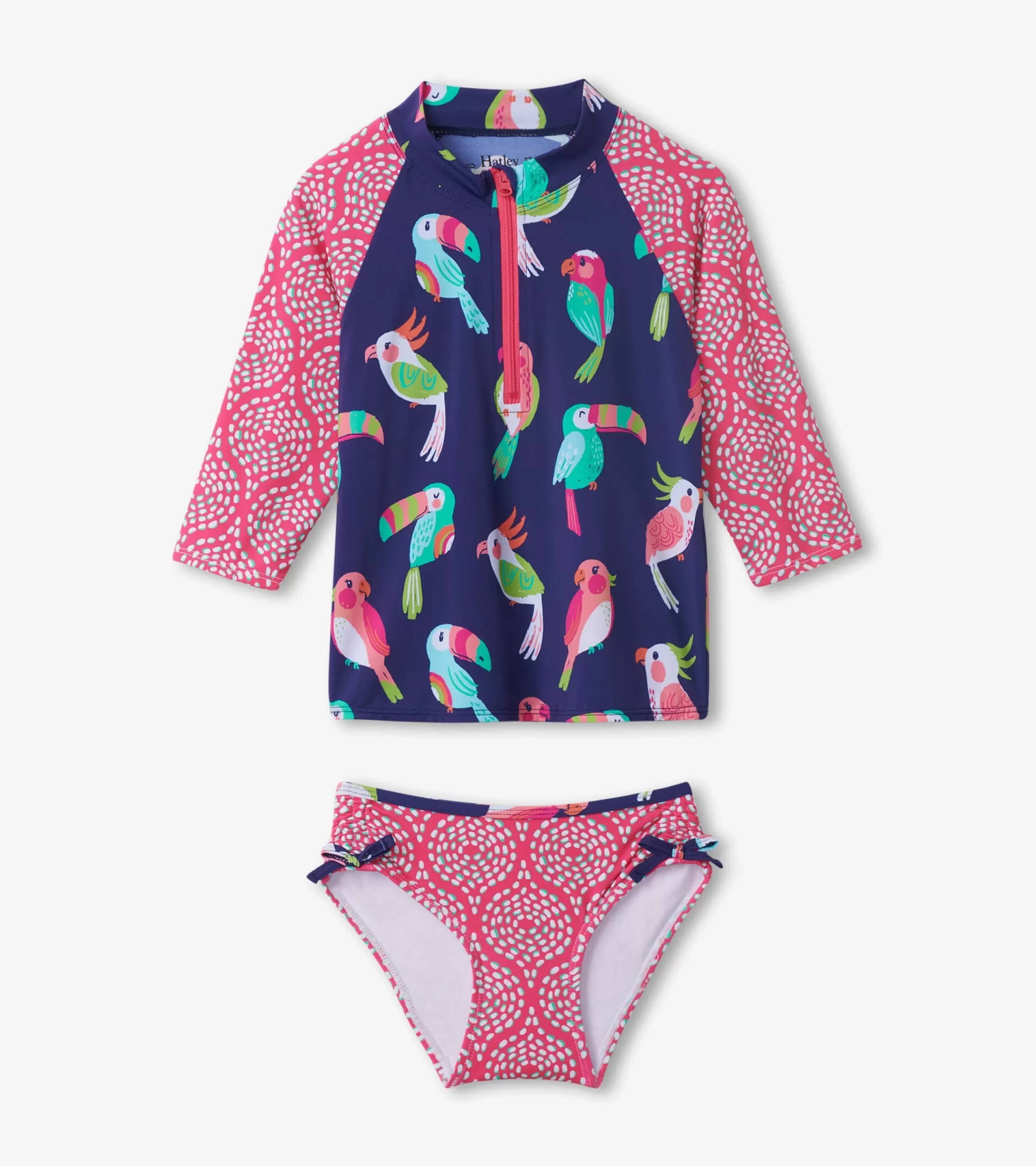 Hatley Swimwear | Swimwear*Girls Tropical Birds Rashguard Set