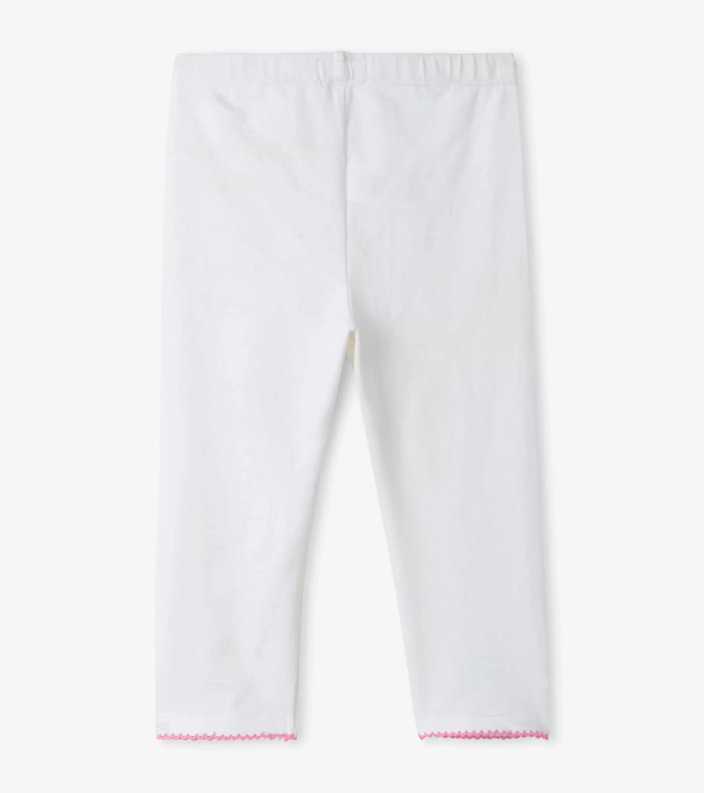 Hatley Bottoms*Girls White Summer Capri Leggings