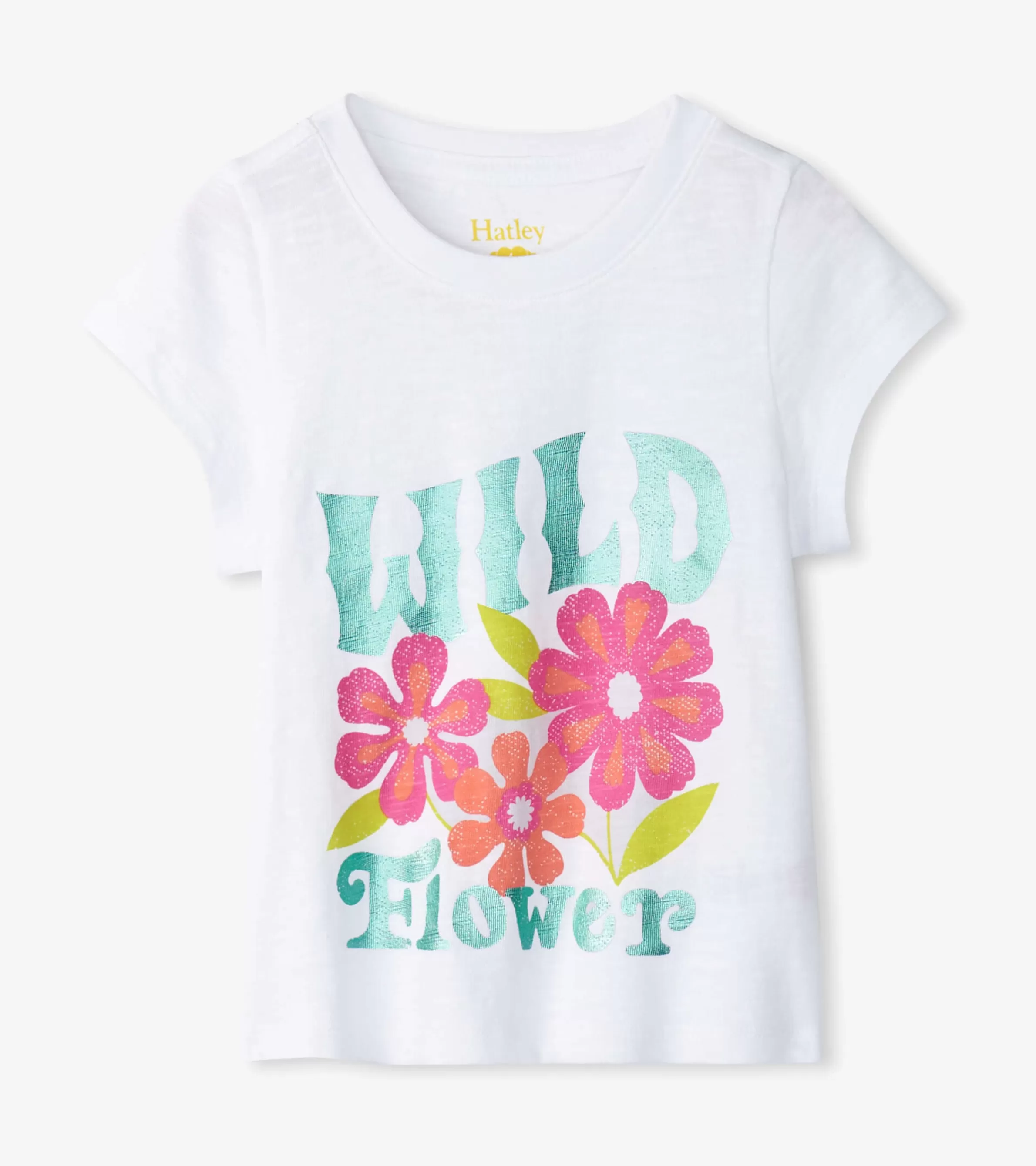 Hatley Tops*Girls Wild Flower Graphic Tee