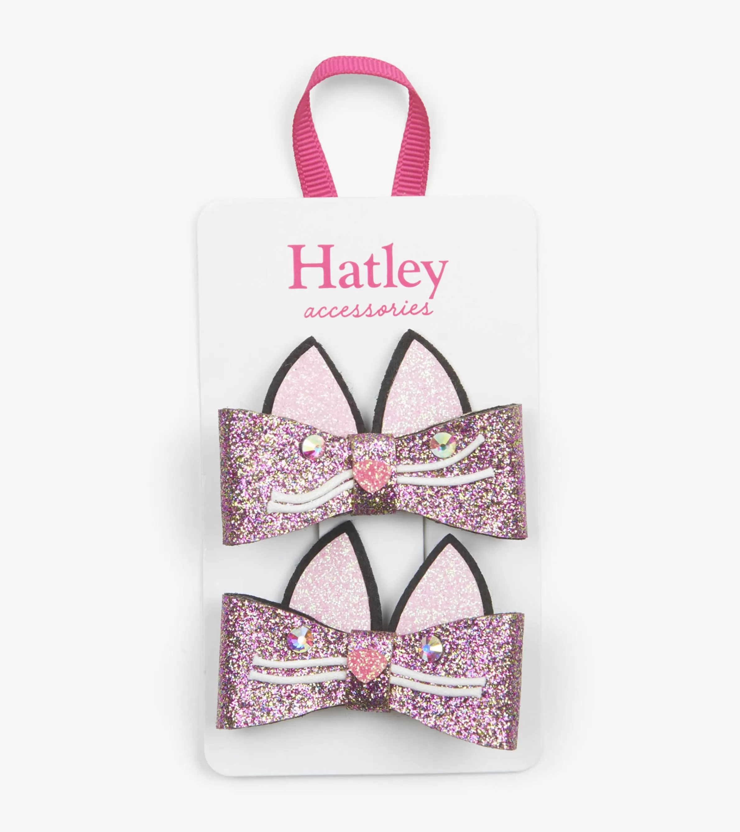 Hatley Accessories*Glitter Kitties Hair Clips