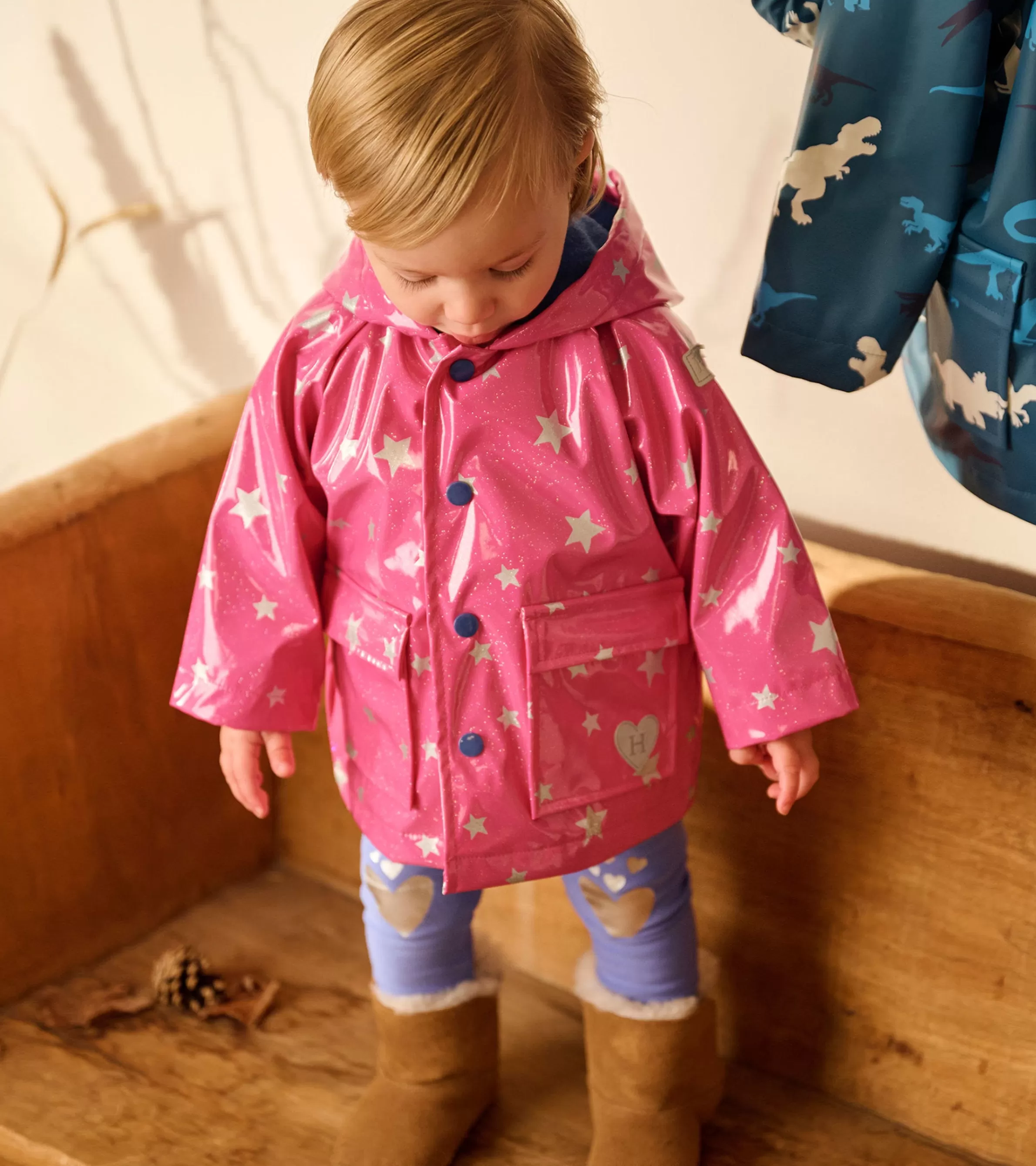 Hatley Rainwear | Rainwear*Glitter Stars Baby Raincoat