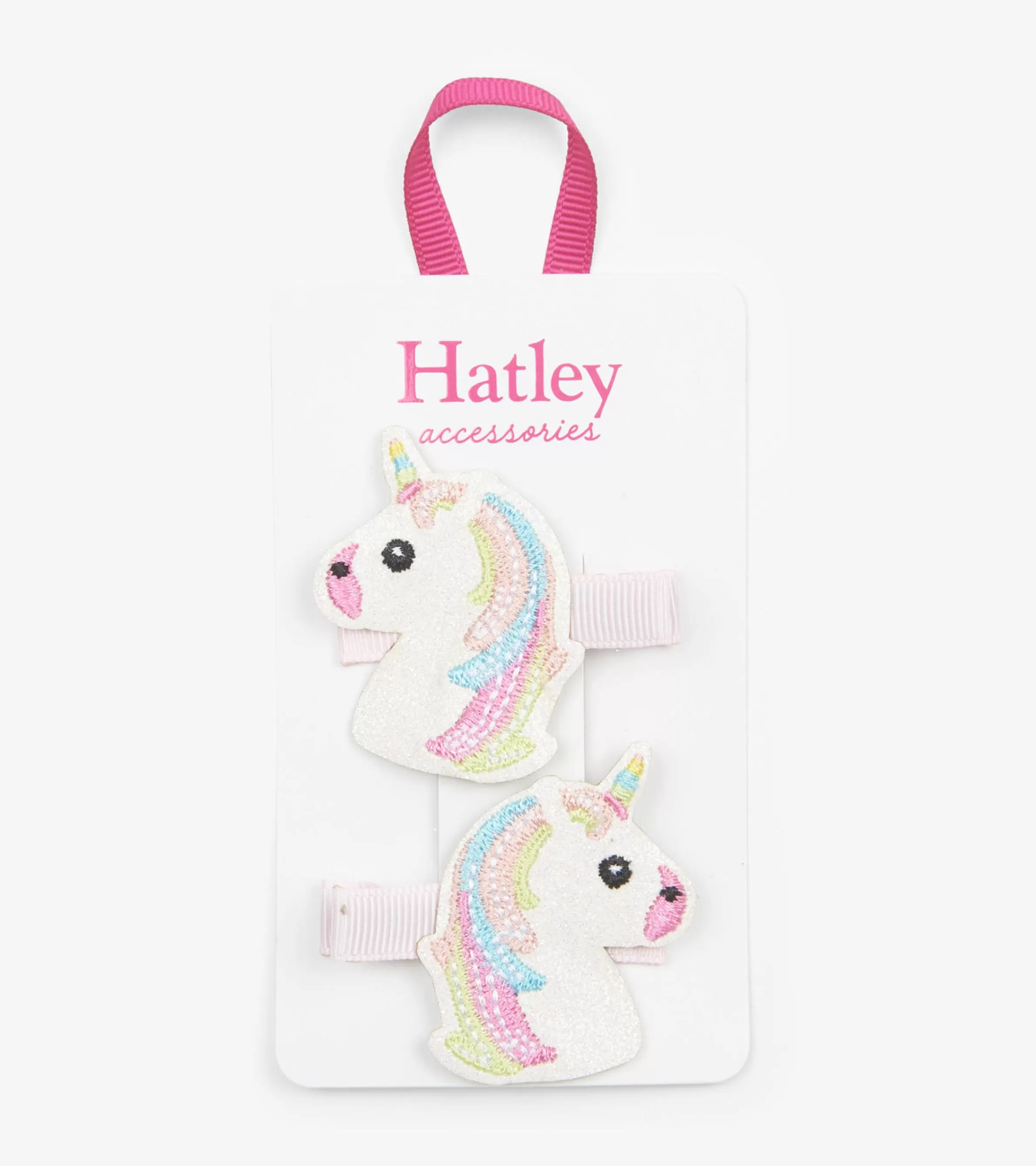 Hatley Accessories*Glitzy Unicorns Glitter Hair Clips