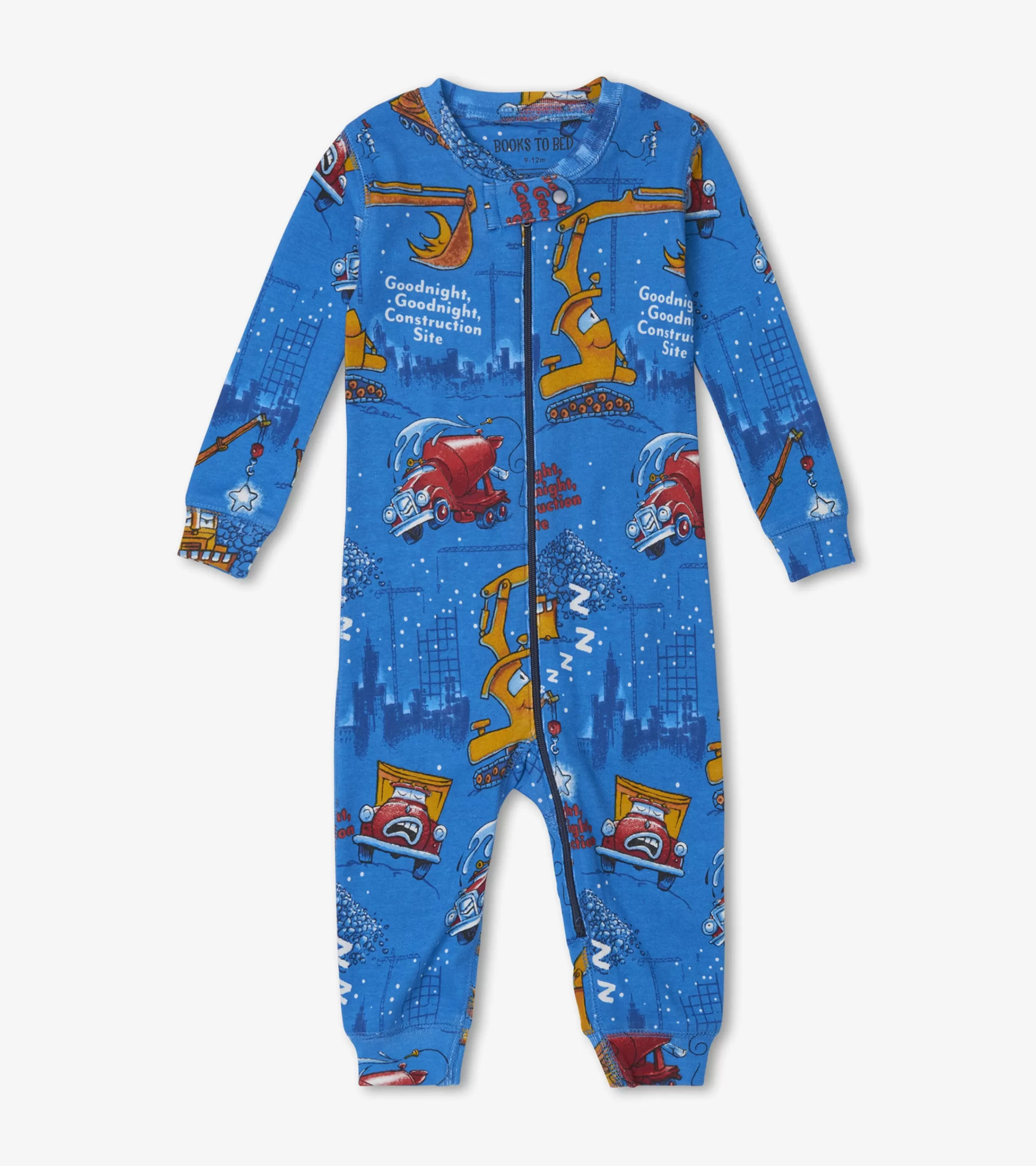 BOY Hatley Sleepwear | Sleepwear*Good Night Construction Site Infant Coverall