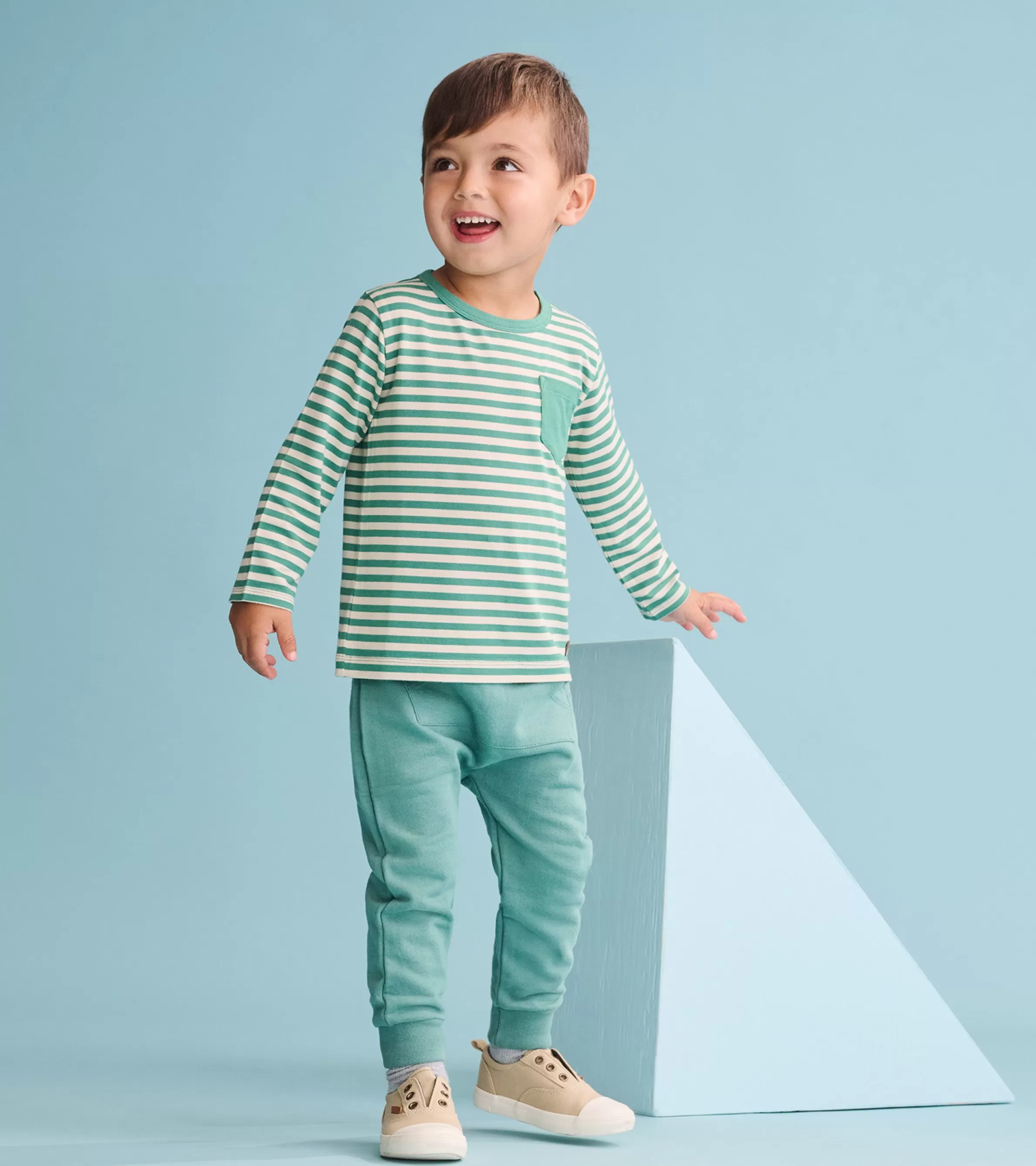 Hatley Bottoms*Green Kanga Pocket Joggers