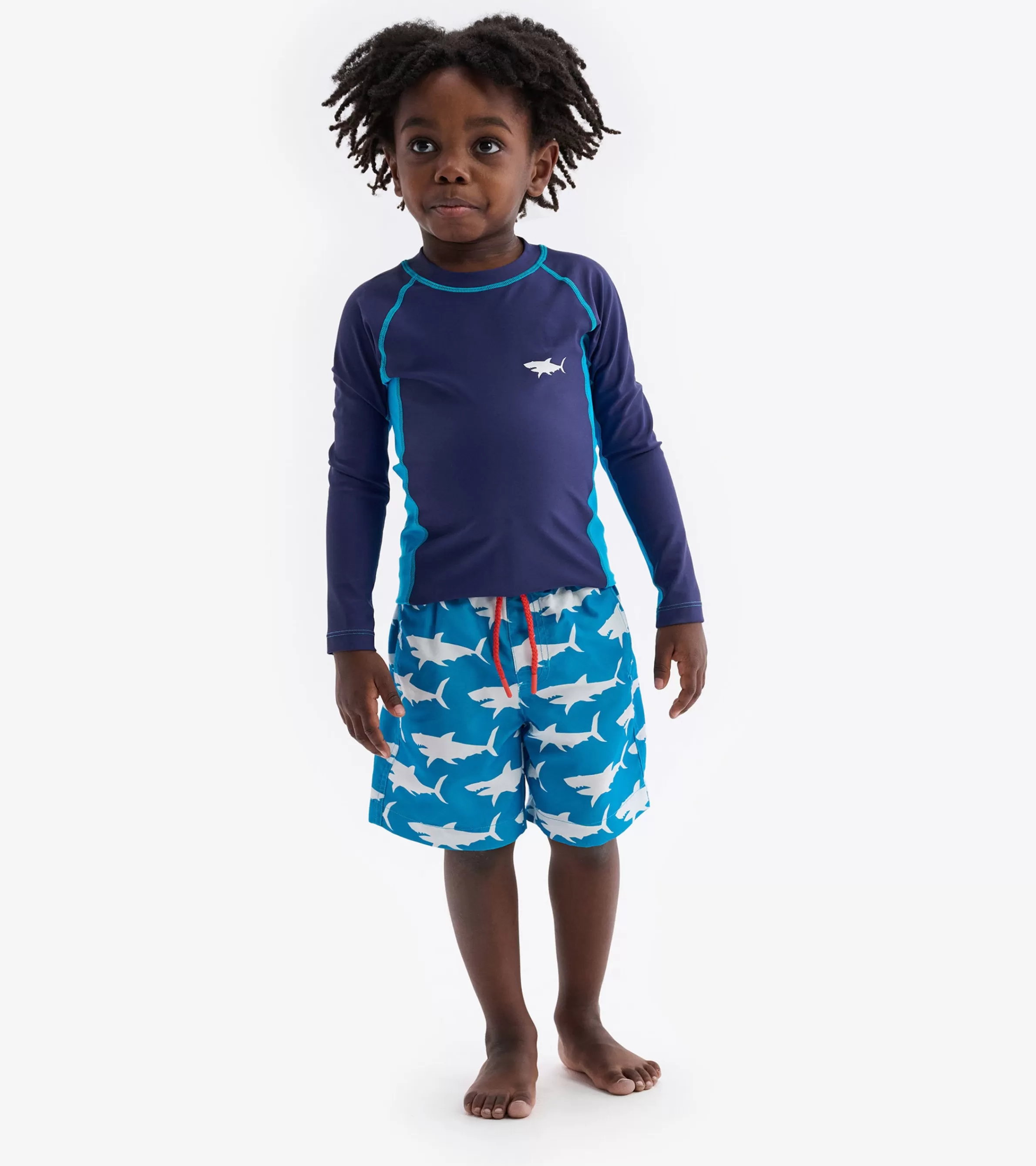 BOY Hatley Swimwear | Swimwear*Hawaiian Ocean Long Sleeve Rashguard