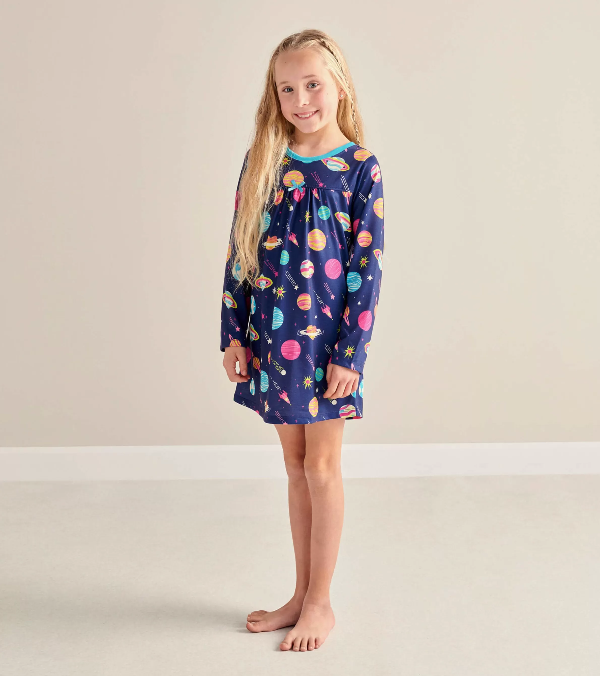 Hatley Sleepwear | Sleepwear*Interstellar Long Sleeve Girls Nightgown