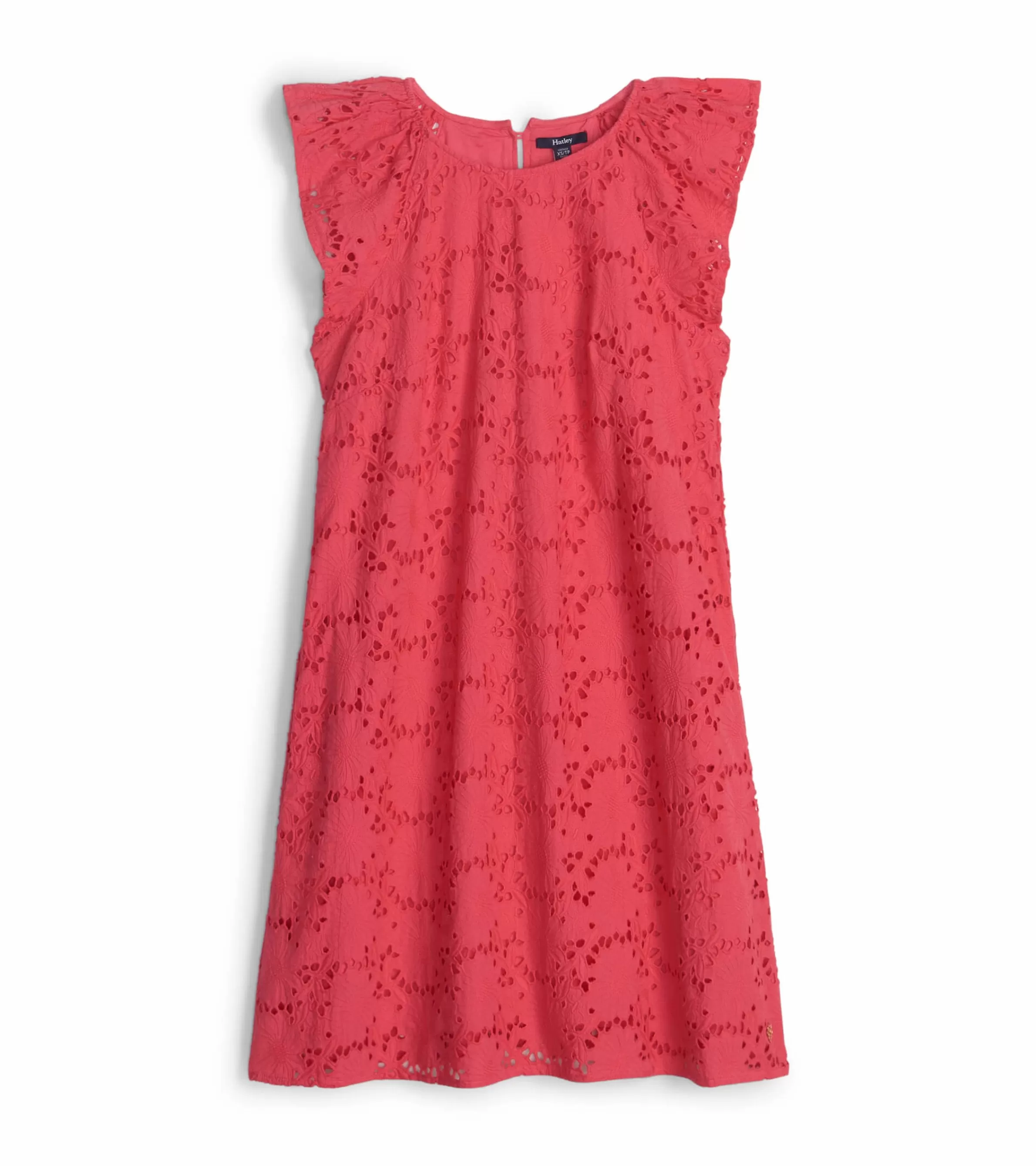 Women Hatley Dresses*Kaia Eyelet Dress - Rouge Red