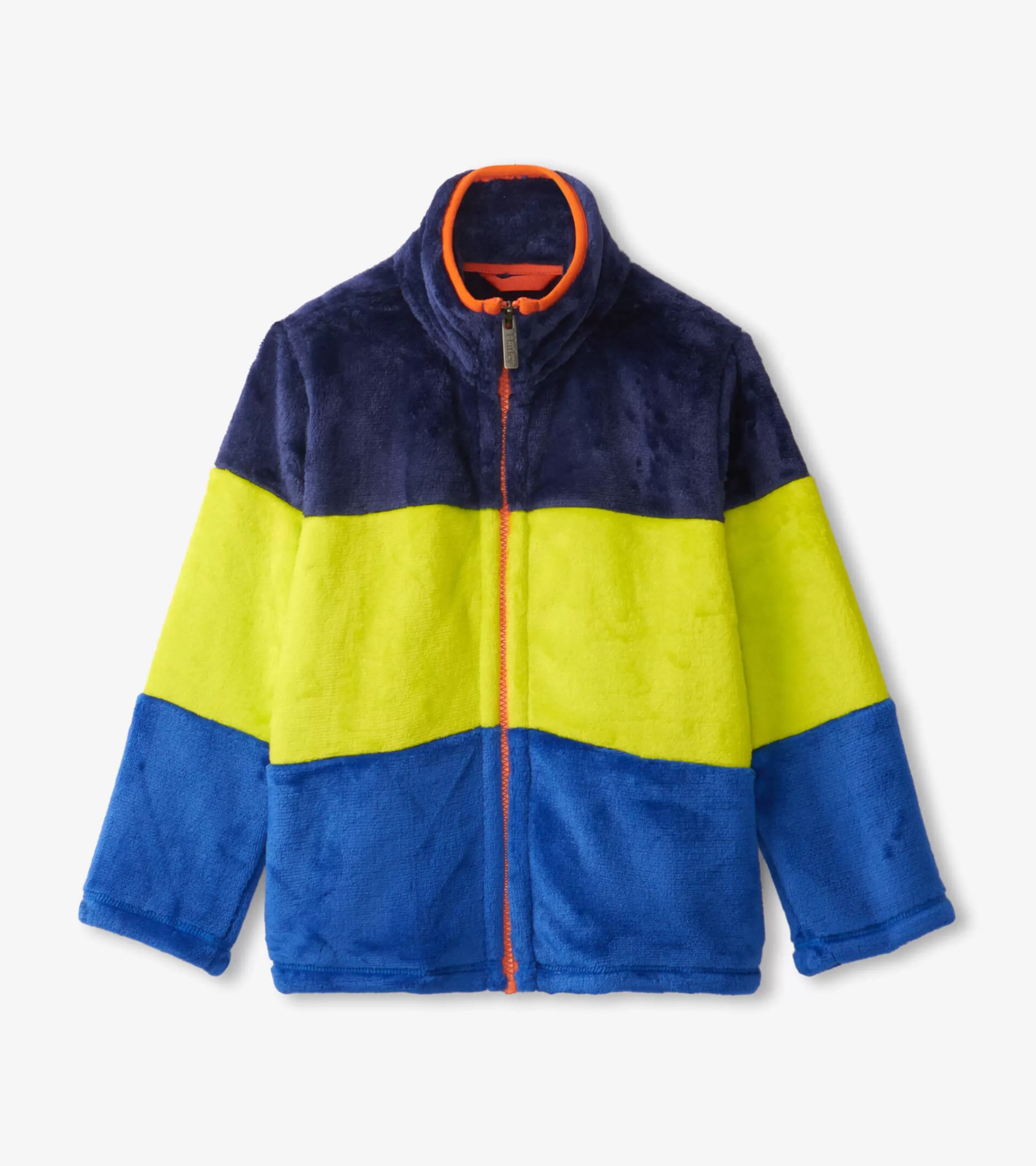 BOY Hatley Outerwear | Sweaters*Kids Blue & Green Fleece Jacket