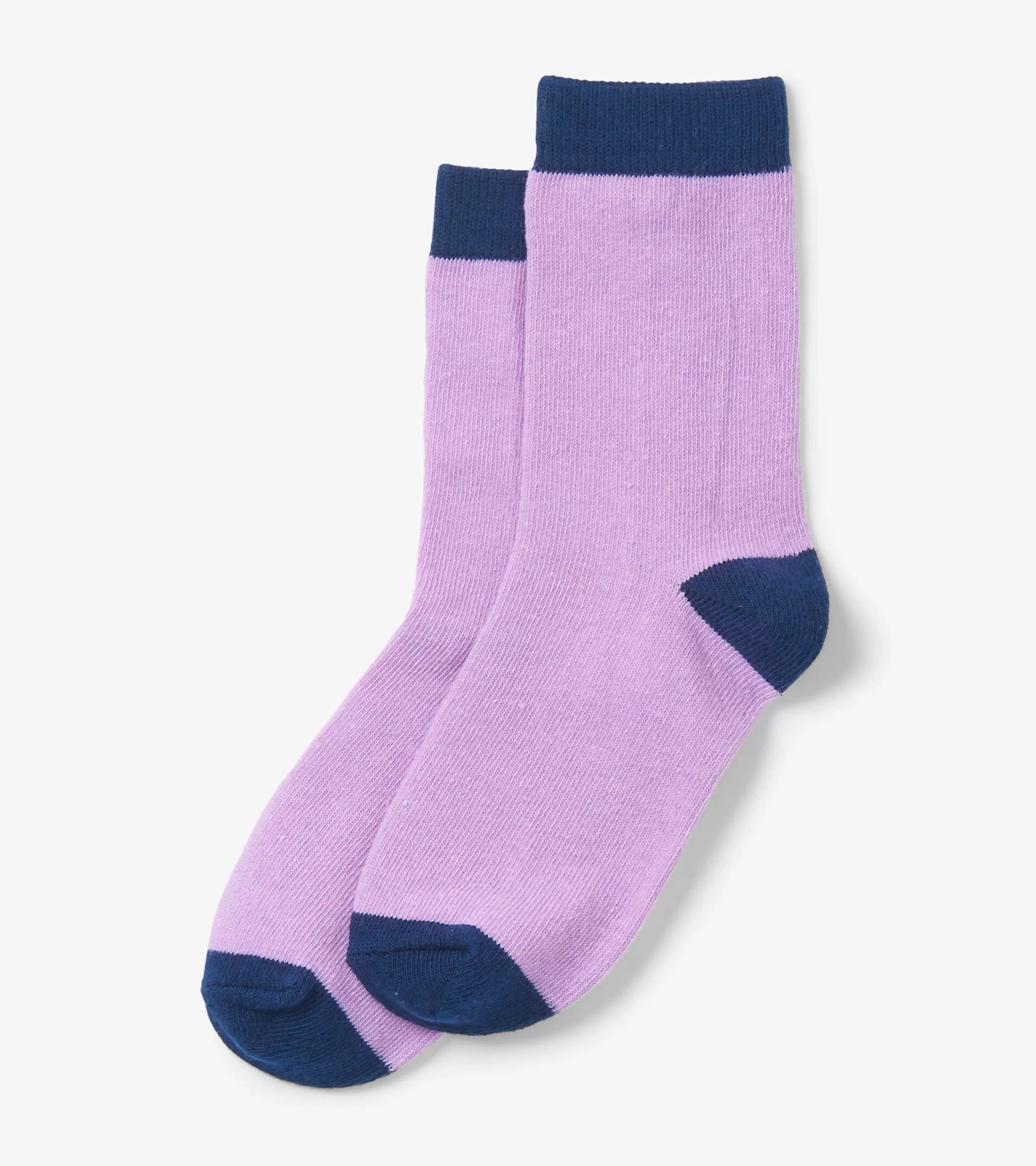 Hatley Footwear | Socks*Kids Lilac & Navy Crew Socks