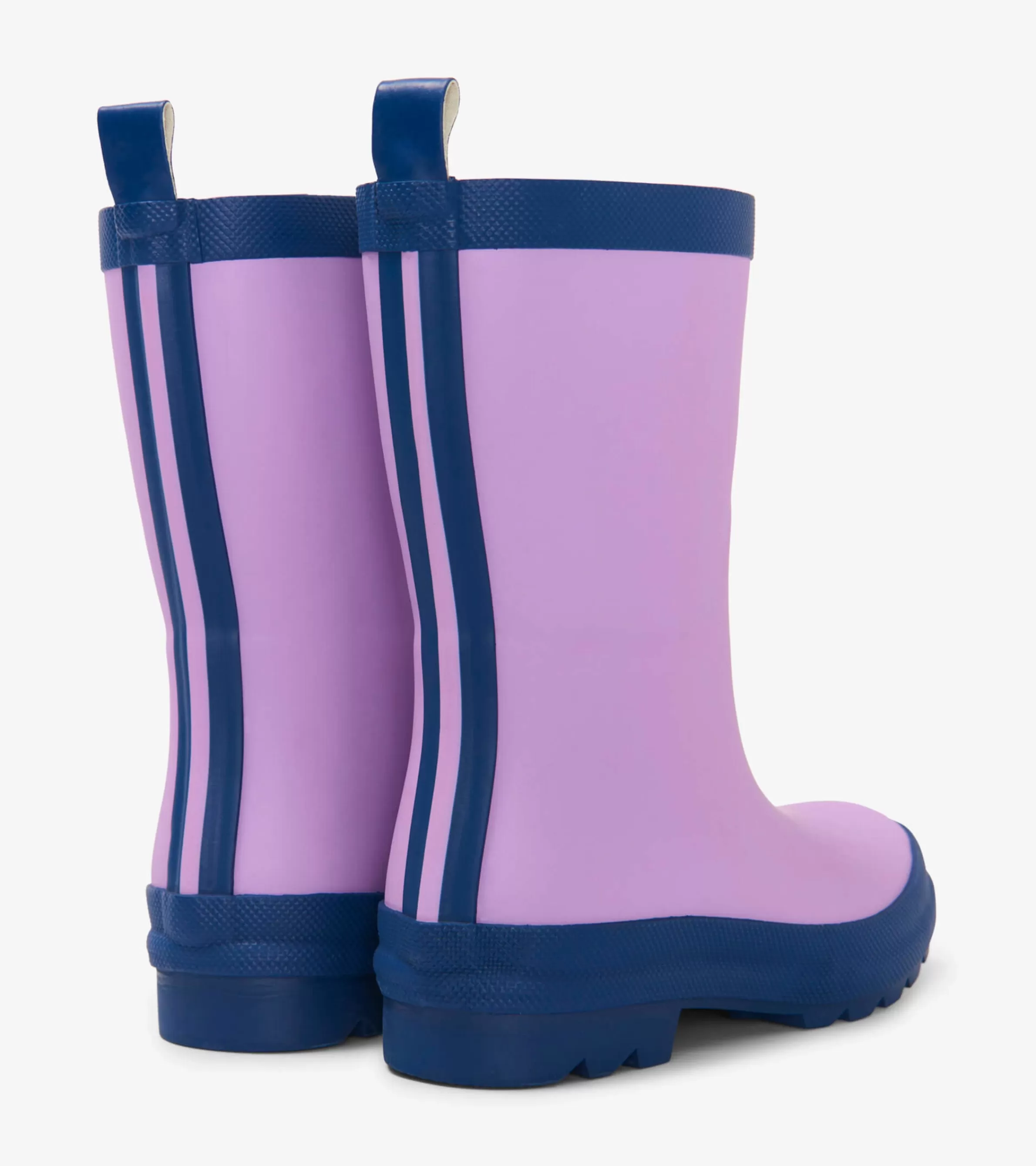 Hatley Rainwear | Rainwear*Kids Lilac And Navy Matte Rain Boots