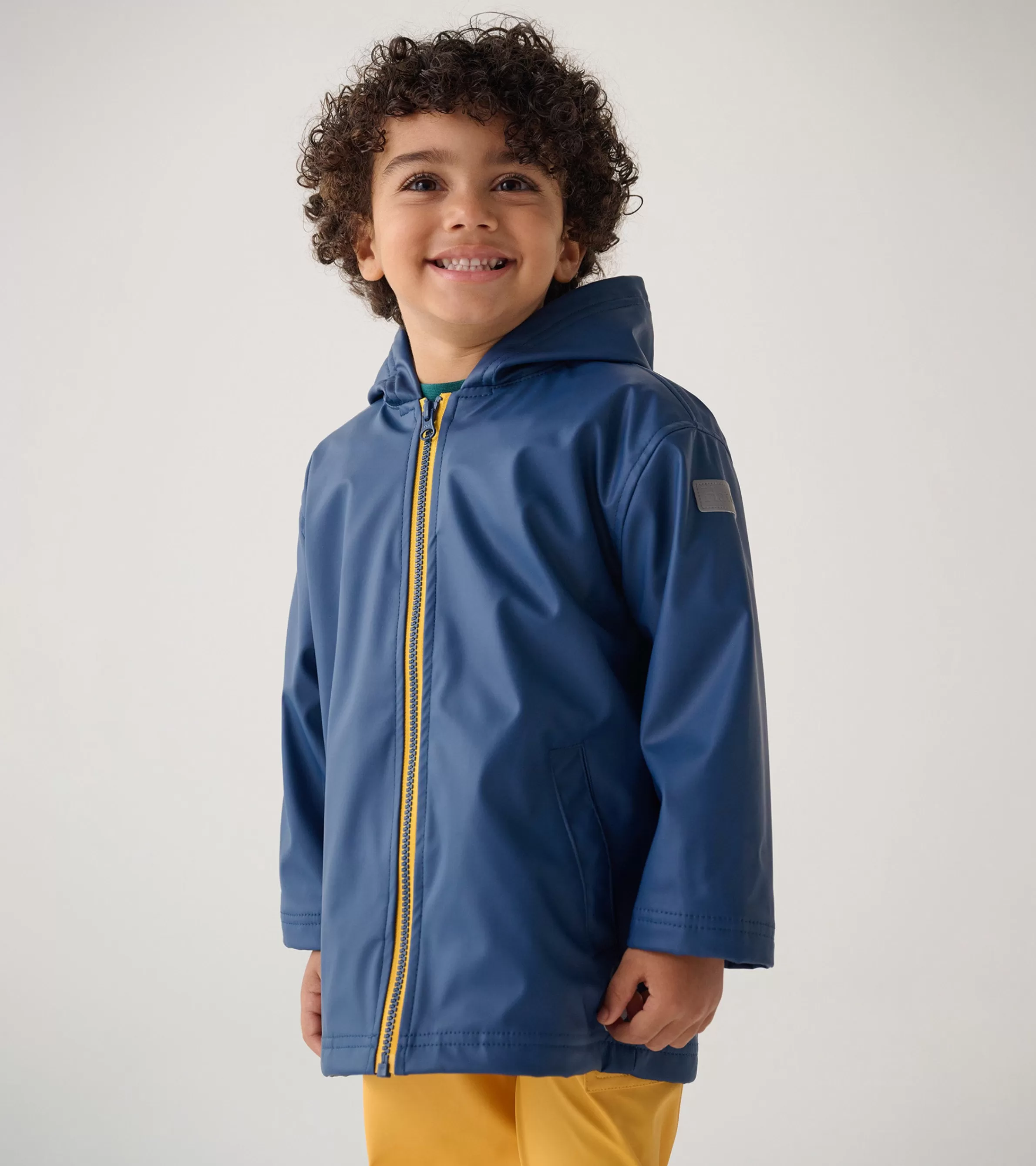 BOY Hatley Rainwear | Rainwear*Kids Navy Zip-Up Rain Jacket