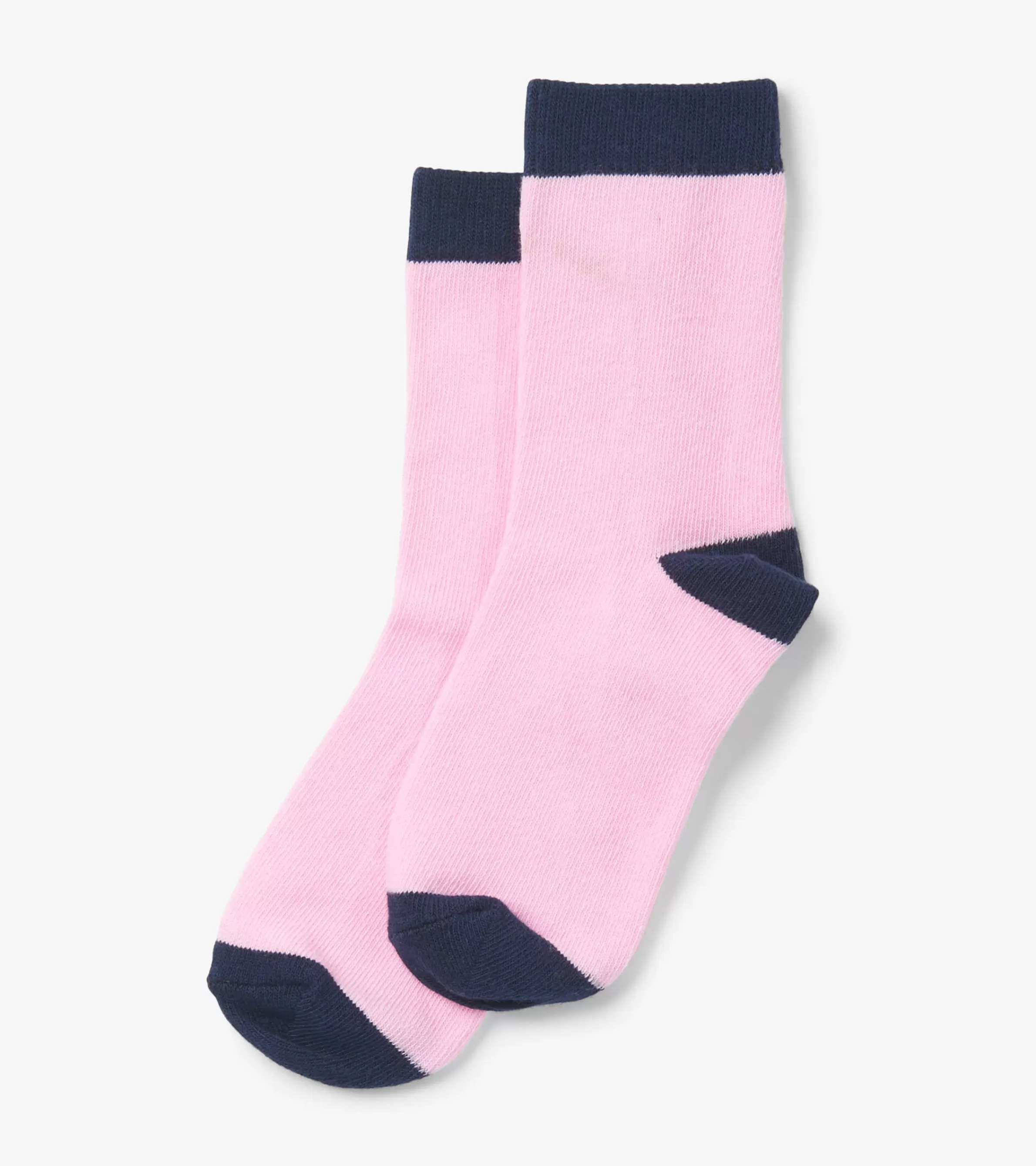 Hatley Footwear | Socks*Kids Pink & Navy Crew Socks