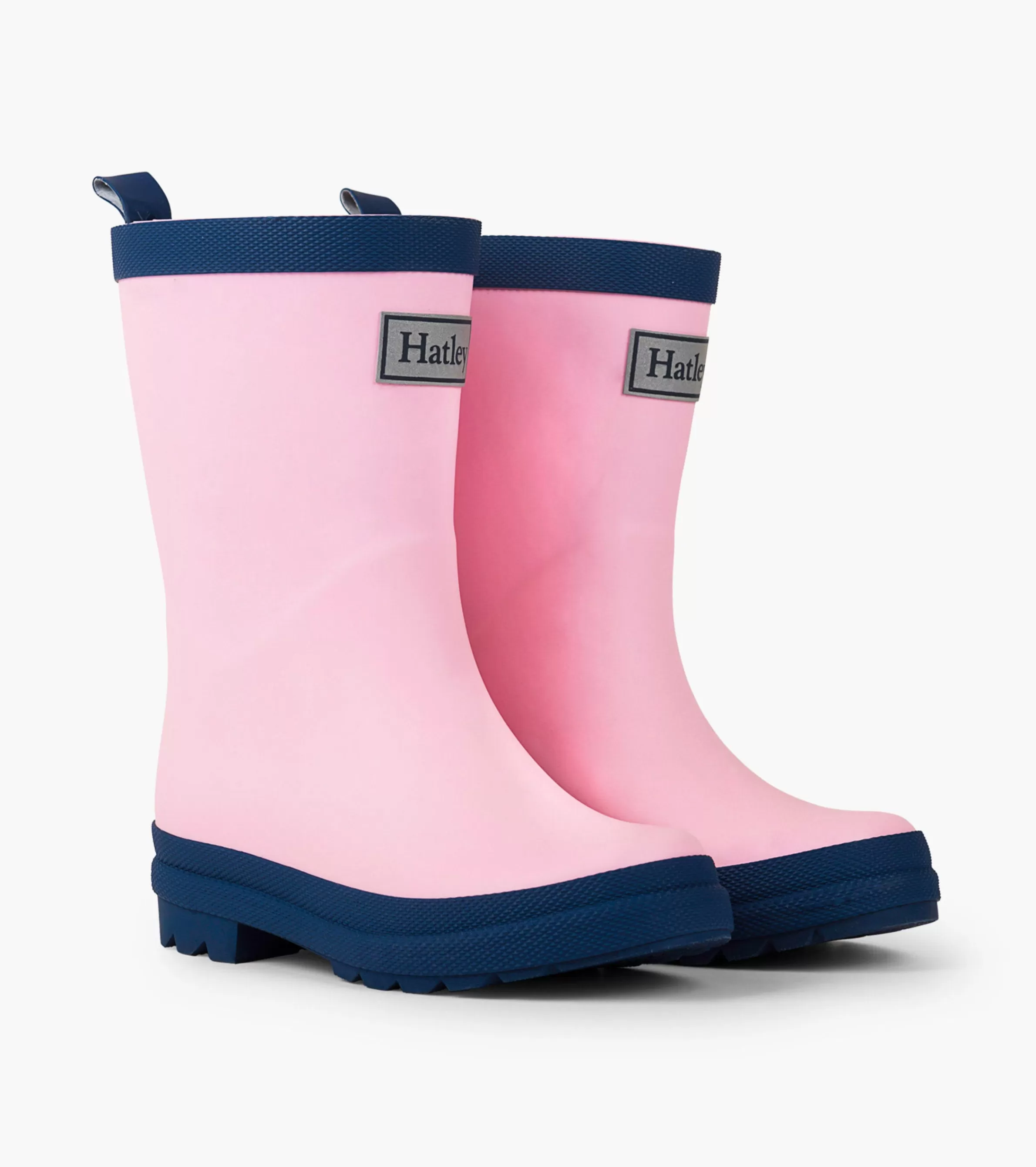 Hatley Rainwear | Rainwear*Kids Pink & Navy Matte Rain Boots