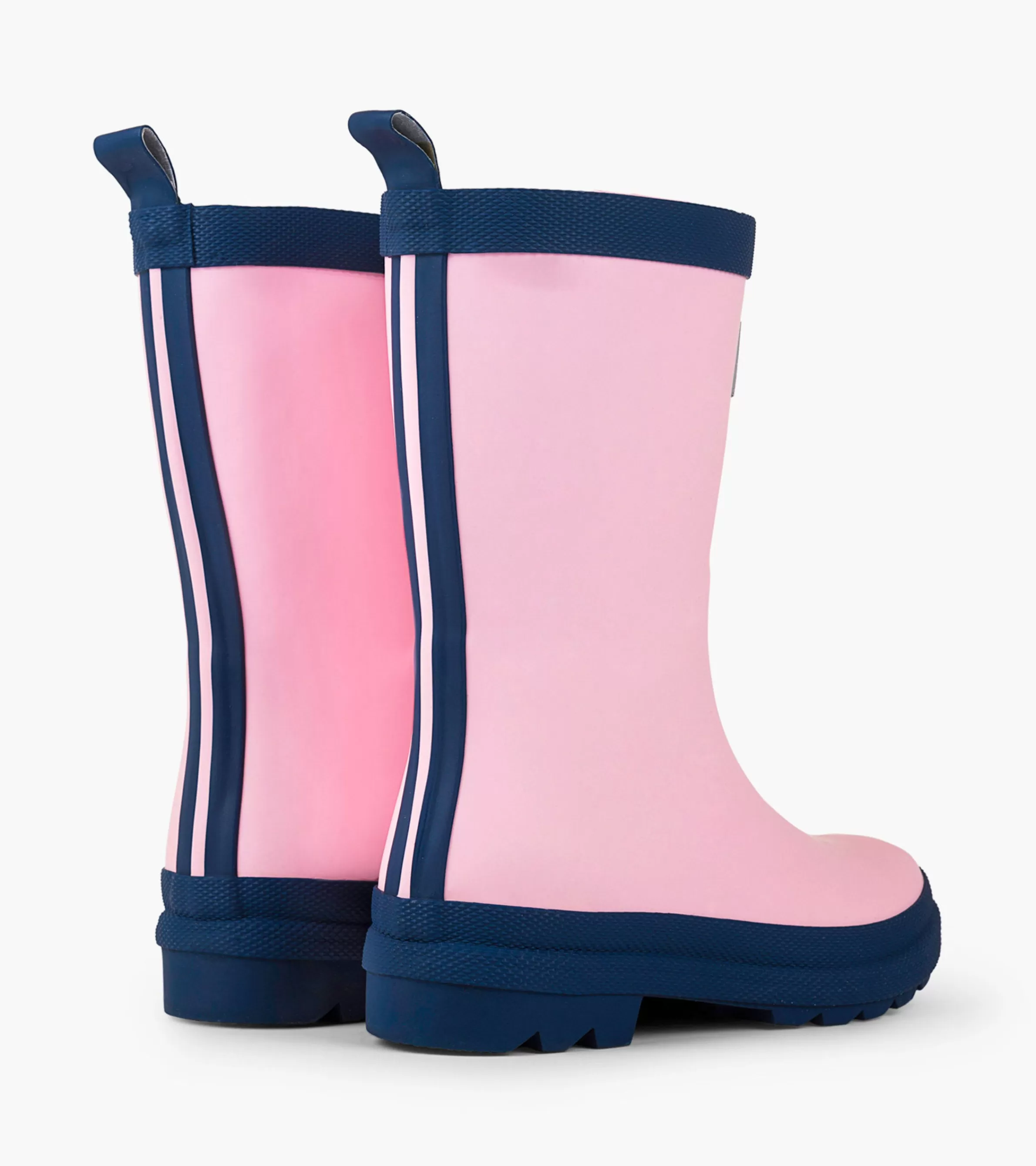 Hatley Rainwear | Rainwear*Kids Pink & Navy Matte Rain Boots