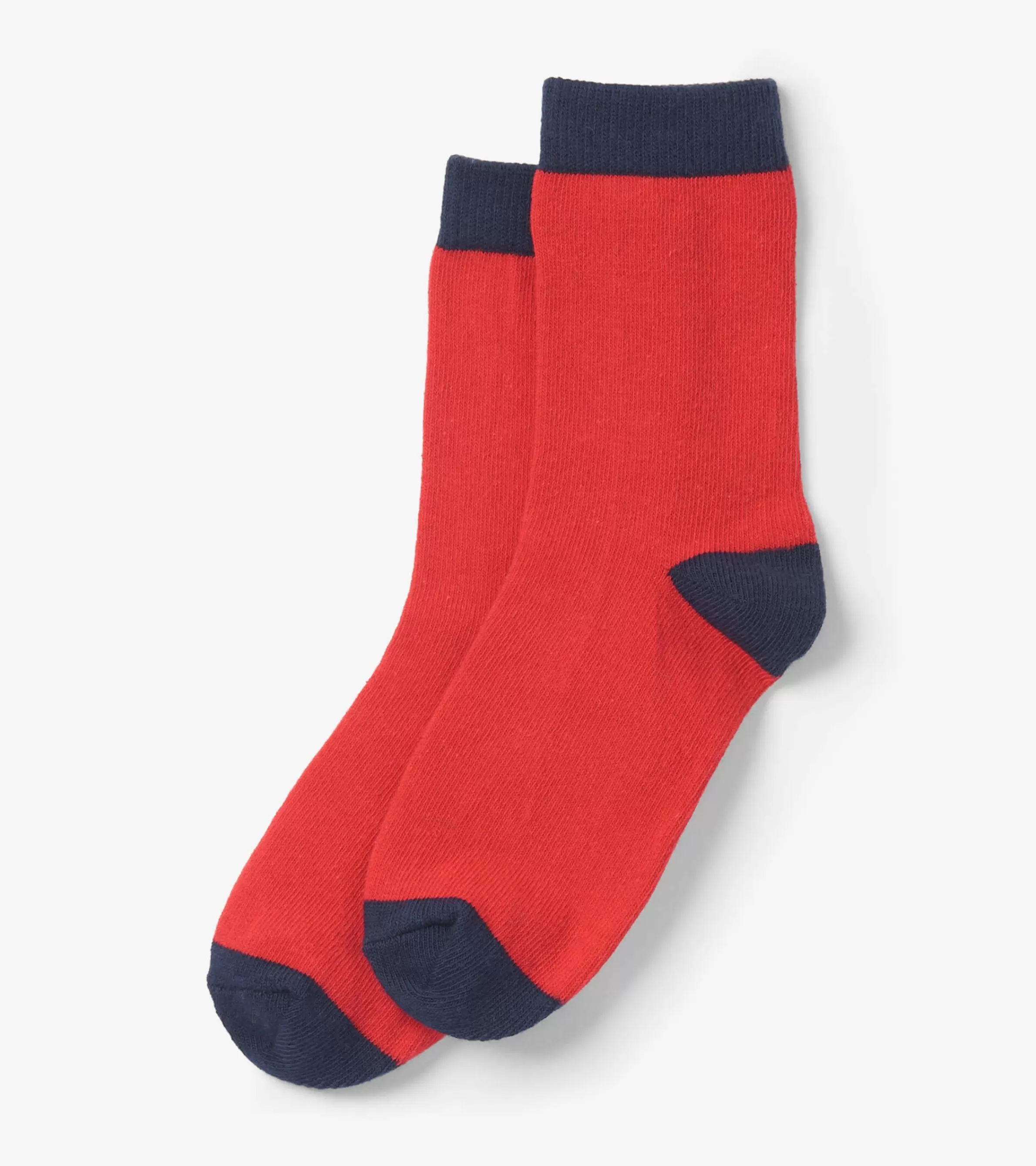 BOY Hatley Footwear | Socks*Kids Red & Navy Crew Socks