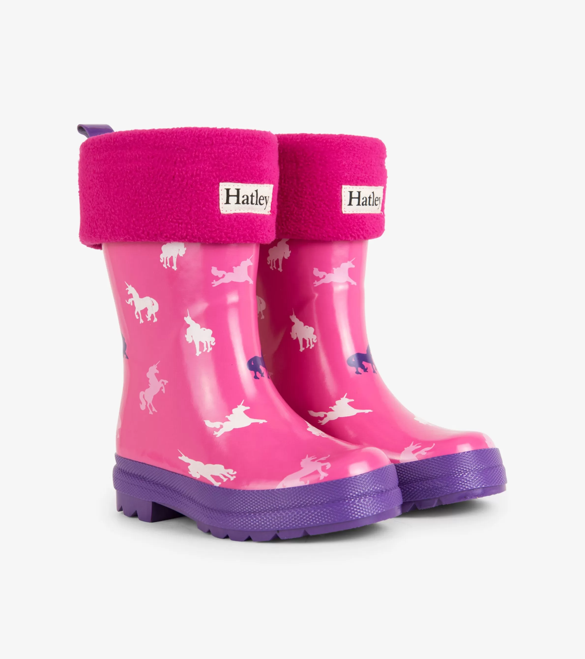 Hatley Rainwear | Rainwear*Magenta Kids Boot Liners