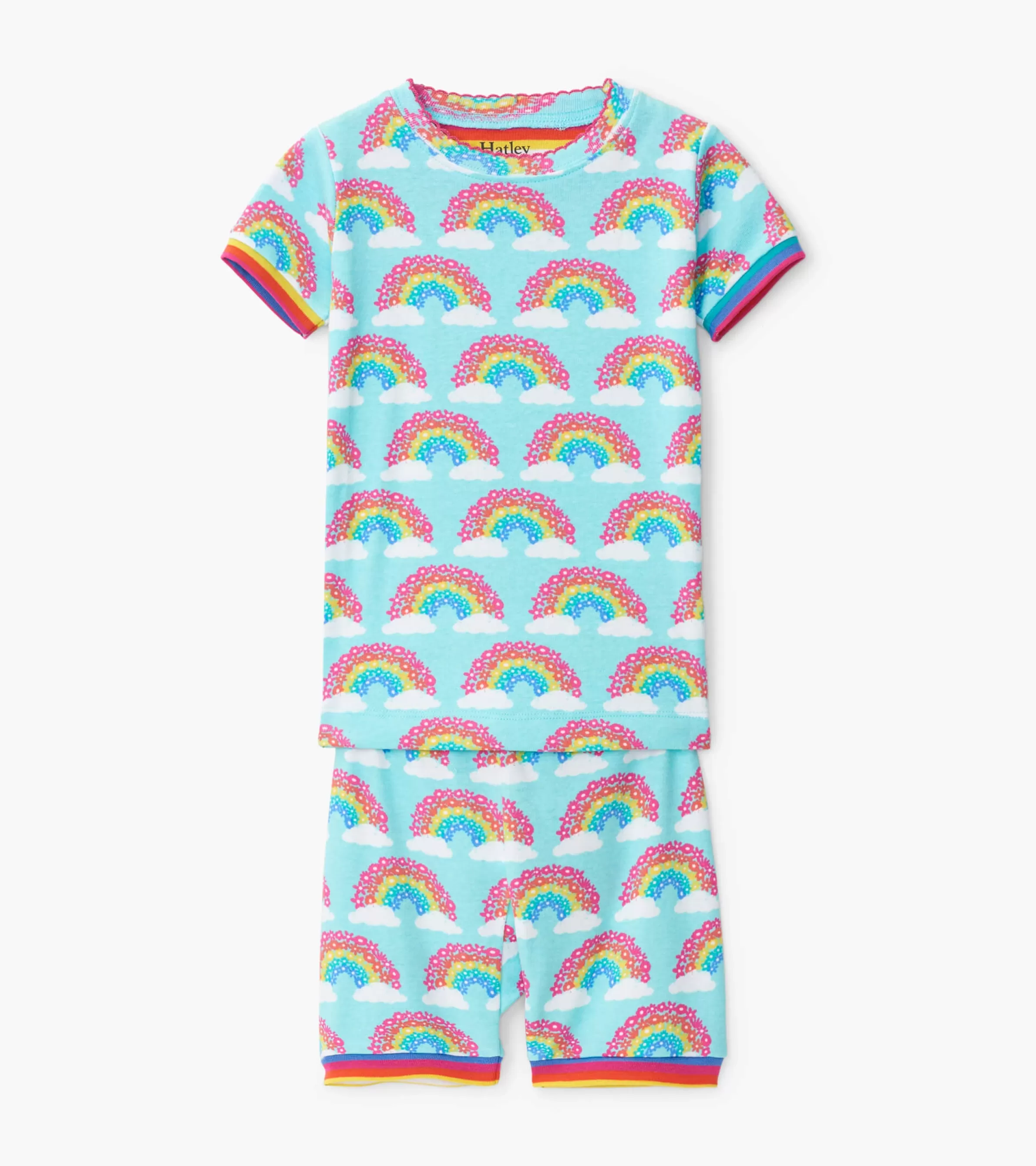 Hatley Sleepwear | Sleepwear*Magical Rainbows Organic Cotton Short Pajama Set