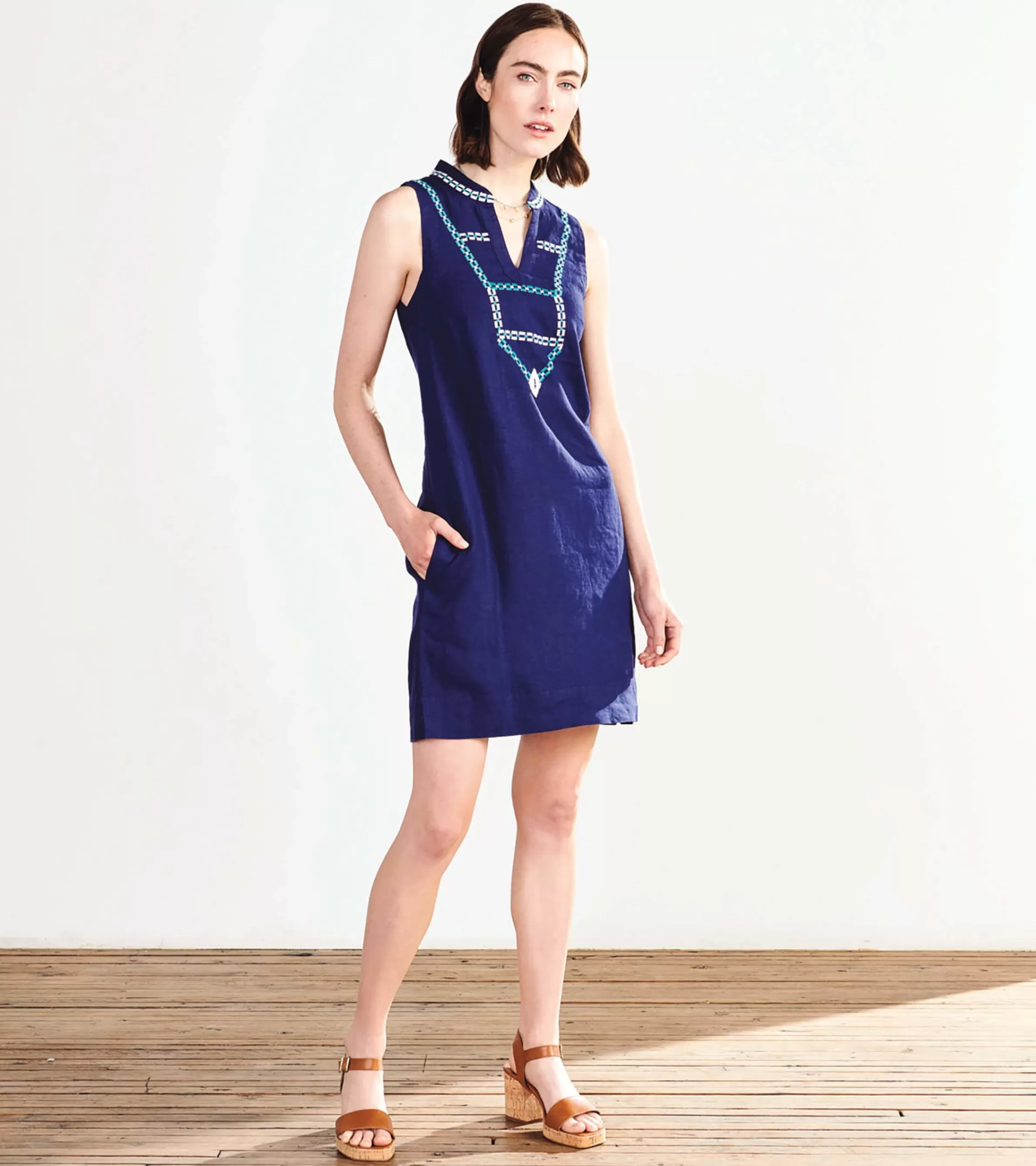 Women Hatley Dresses*Marin Shift Dress - Patriot Blue