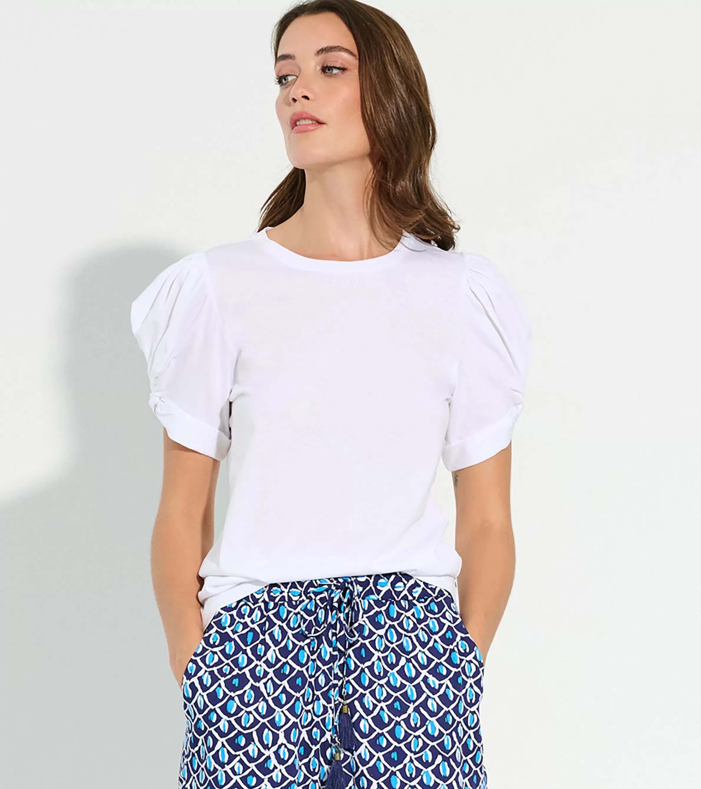 Women Hatley Tops*Maya Tee - White