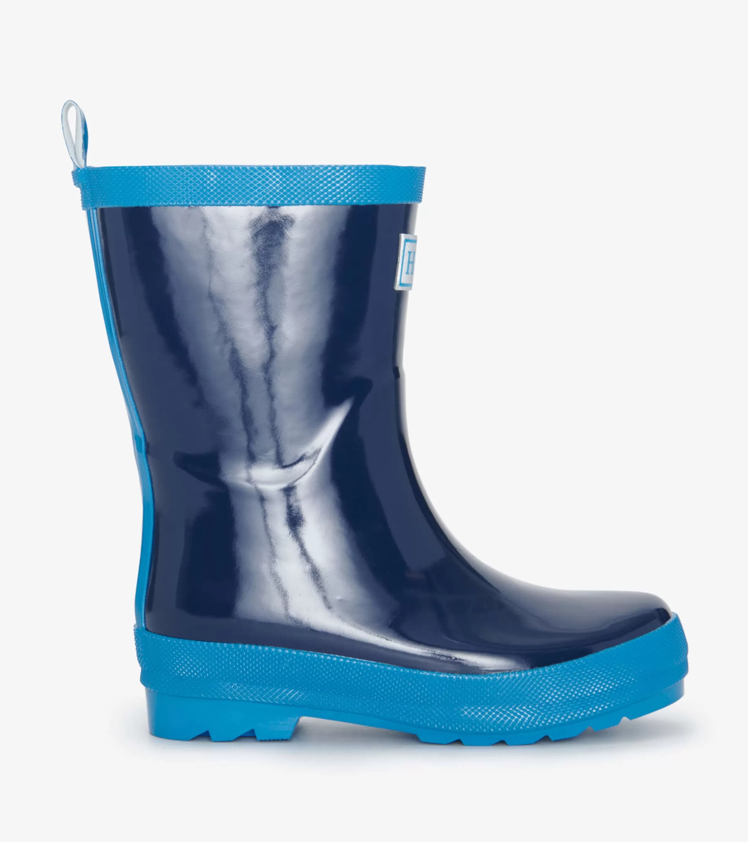 BOY Hatley Rainwear | Rainwear*Navy Shiny Rain Boots