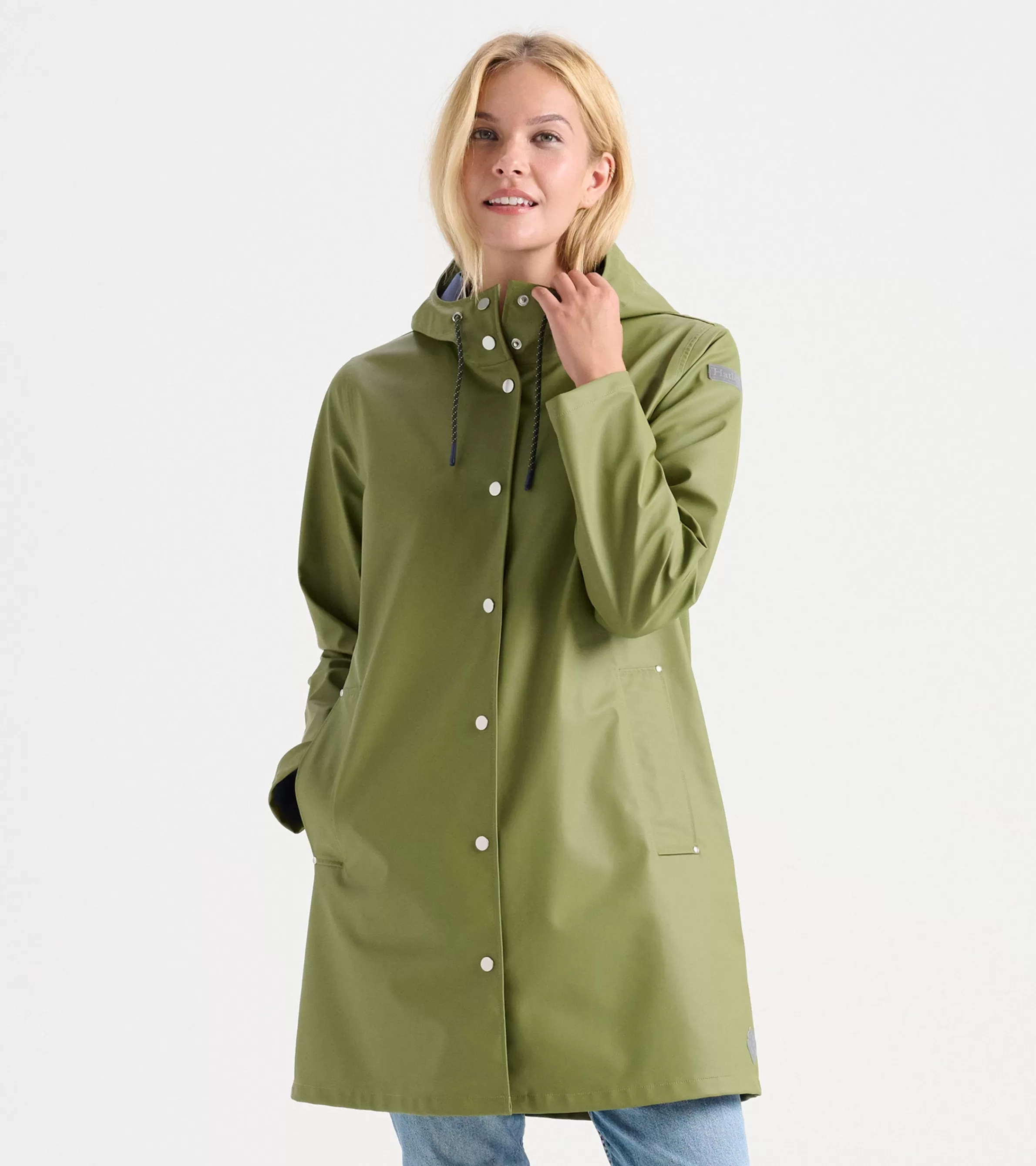 Women Hatley Women | Outerwear*Newport Rain Jacket - Loden Green