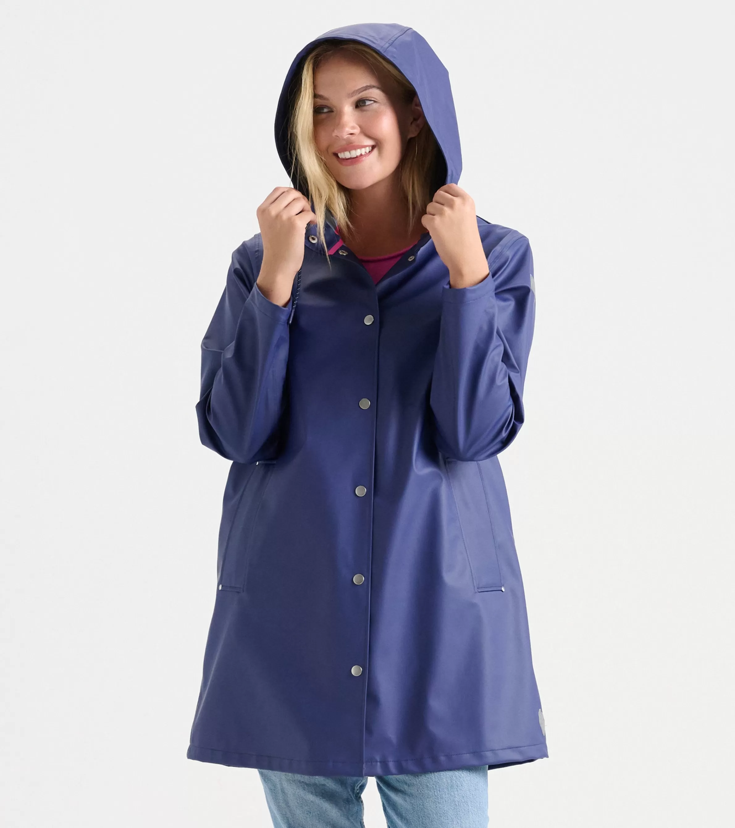 Women Hatley Women | Outerwear*Newport Rain Jacket - Patriot Blue