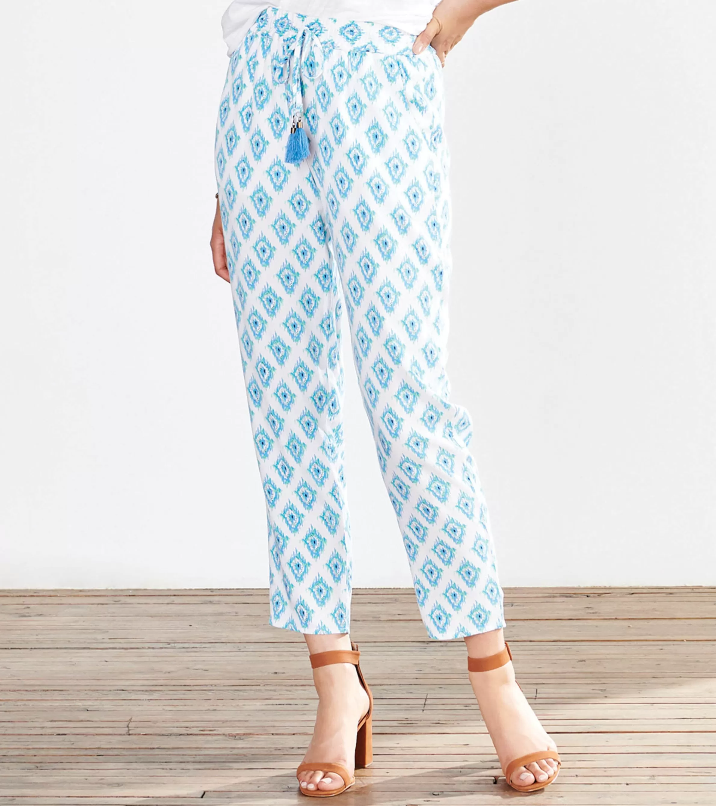 Women Hatley Bottoms*Pauline Pants - Reflected Raindrops