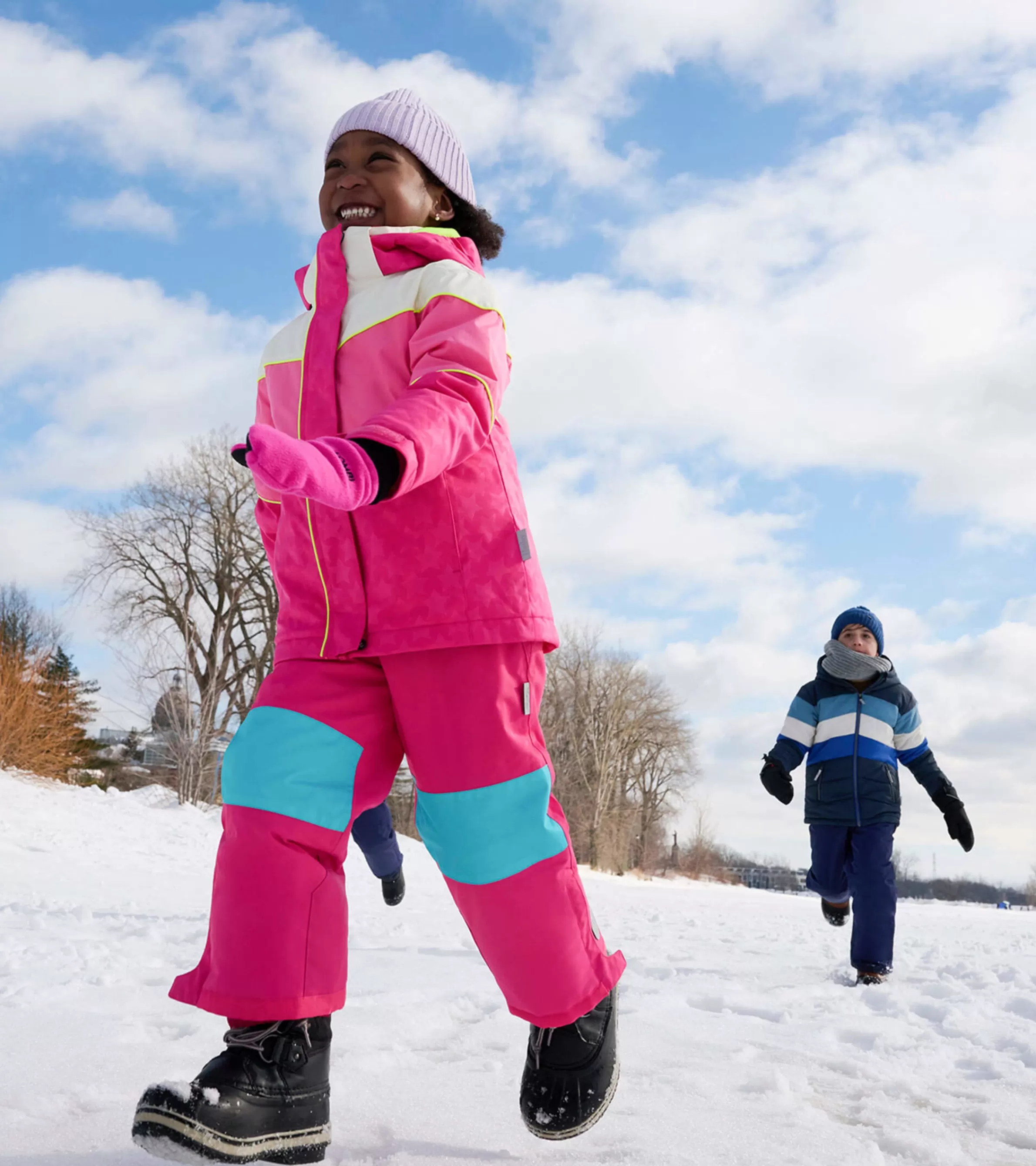 Hatley Outerwear*Pink Kids Snow Pants