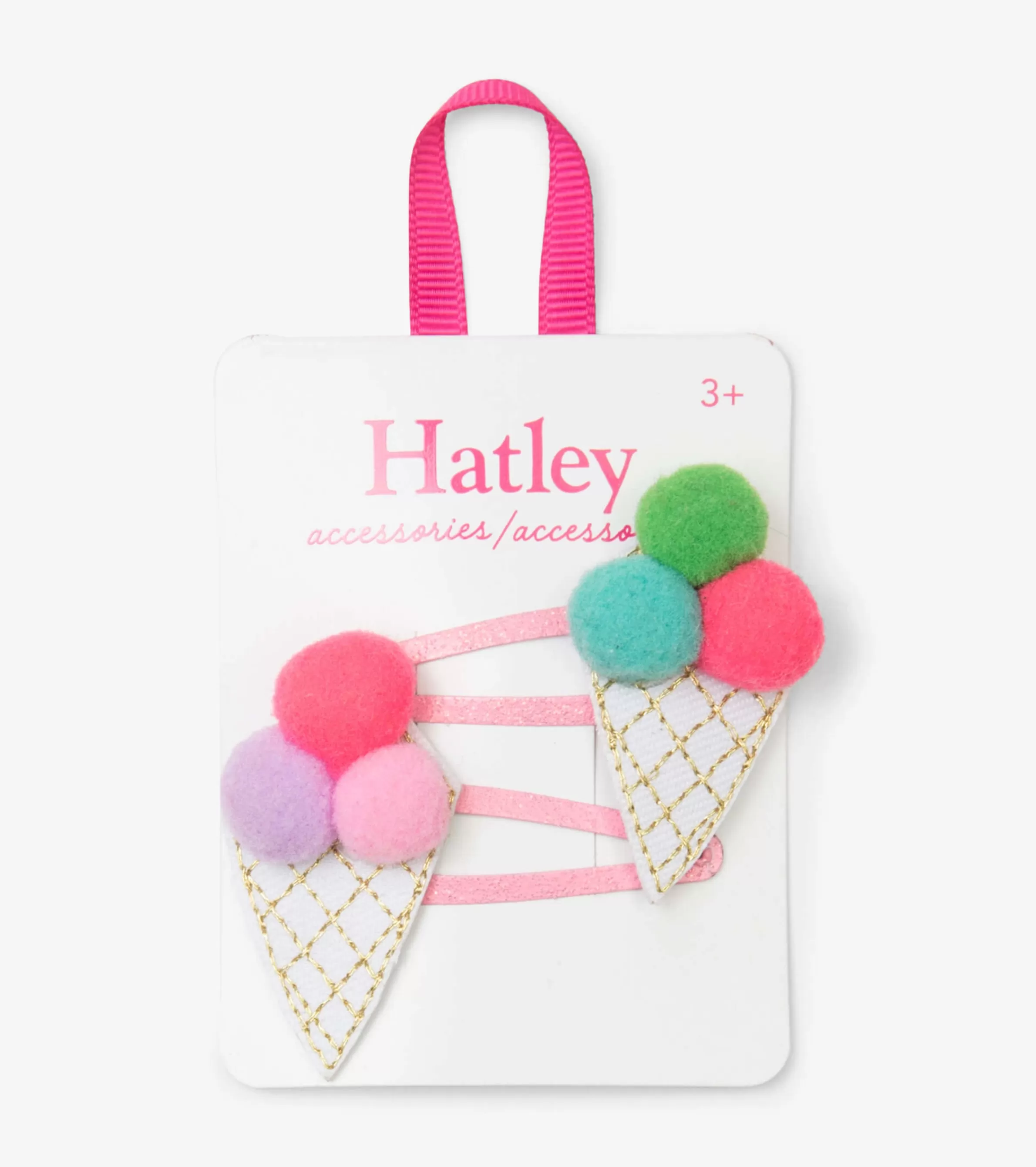 Hatley Accessories*Pom Pom Cones Snap Clips