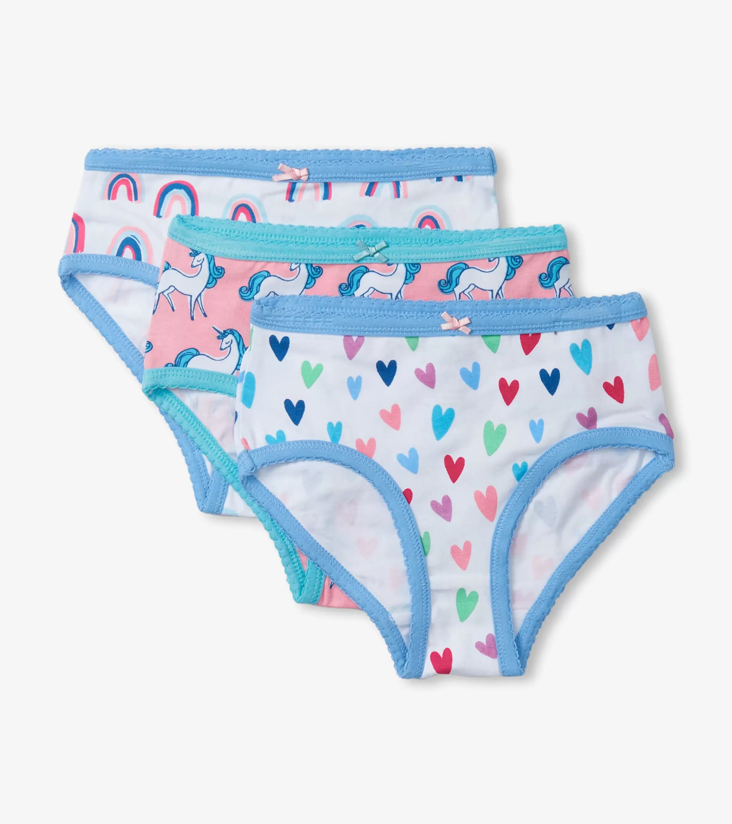 Hatley Underwear | Accessories*Pretty Patterns Girls Brief Underwear 3 Pack