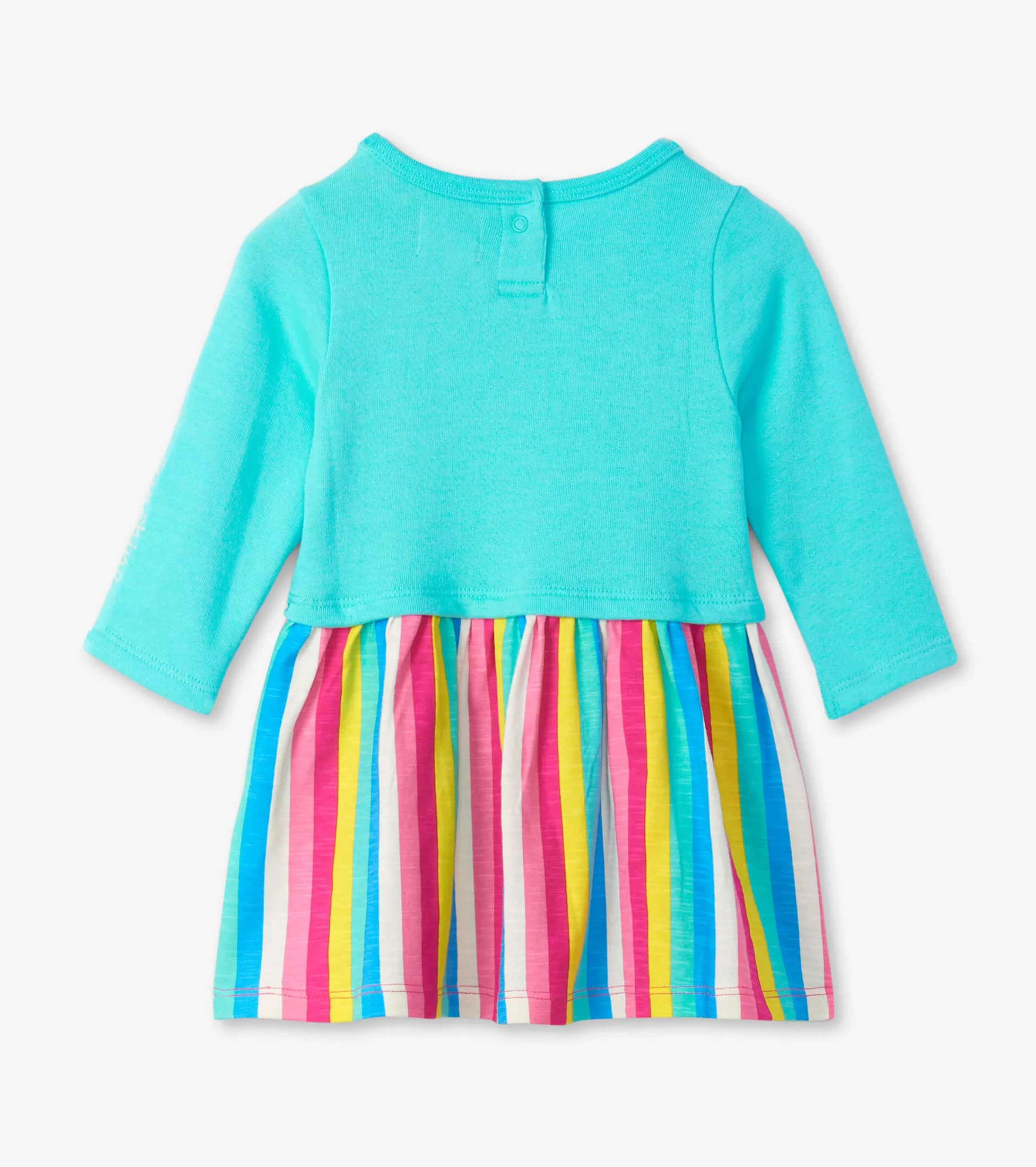 Hatley Dresses*Radiant Rainbow Layered Knit Dress