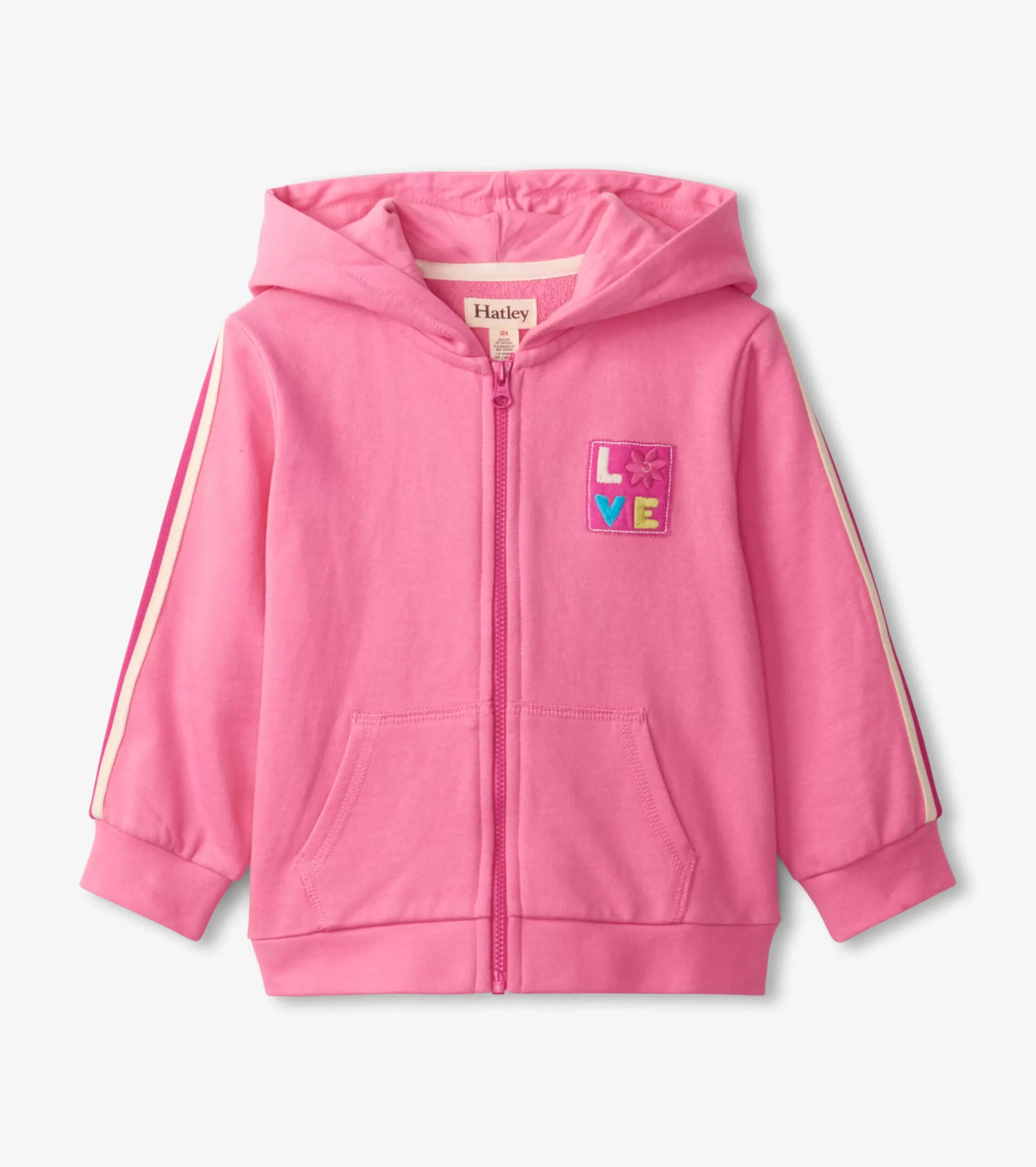 Hatley Sweaters*Rainbow Heart Hoodie