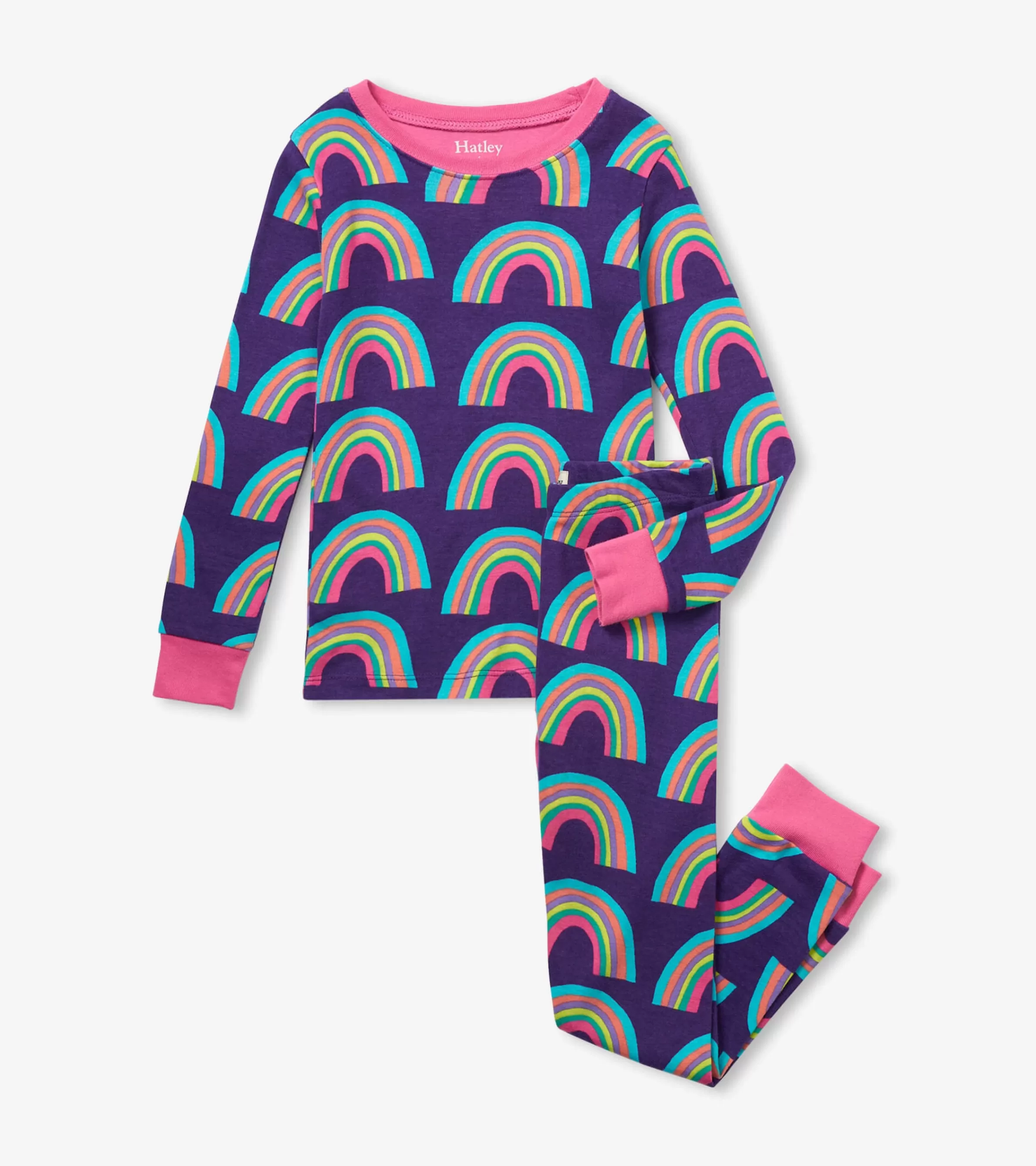 Hatley Sleepwear | Sleepwear*Rainbows Kids Organic Cotton Pajama Set