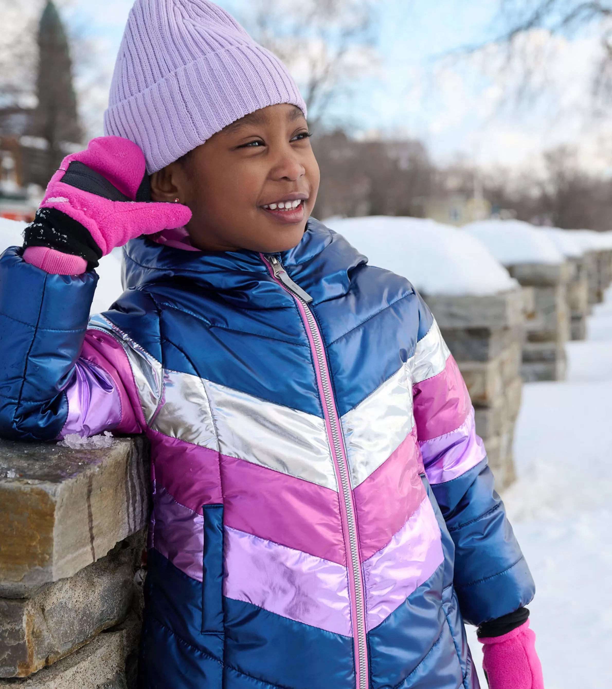 Hatley Outerwear*Rainbows Kids Puffer Jacket