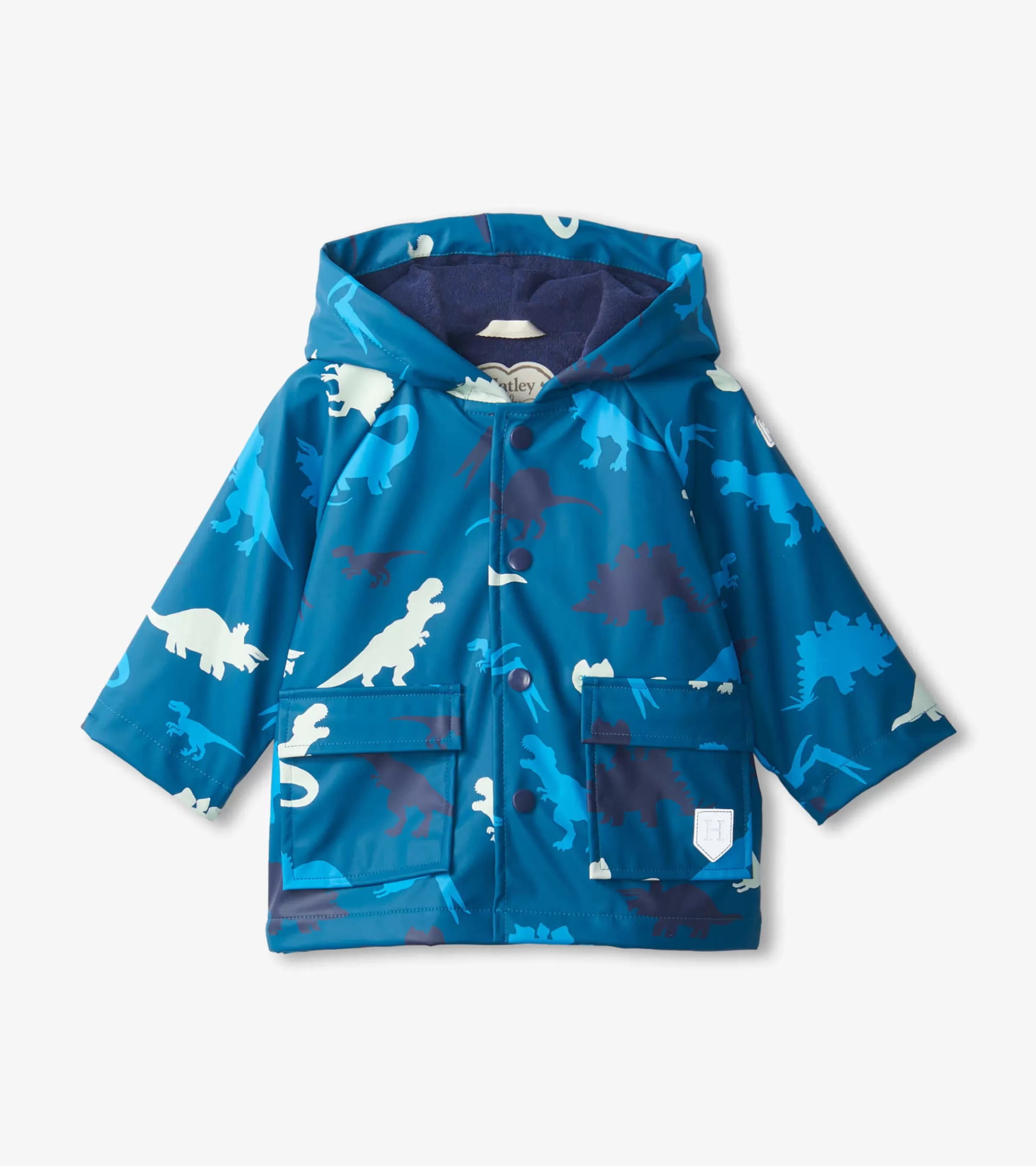 Hatley Rainwear | Rainwear*Real Dinosaurs Colour Changing Baby Raincoat