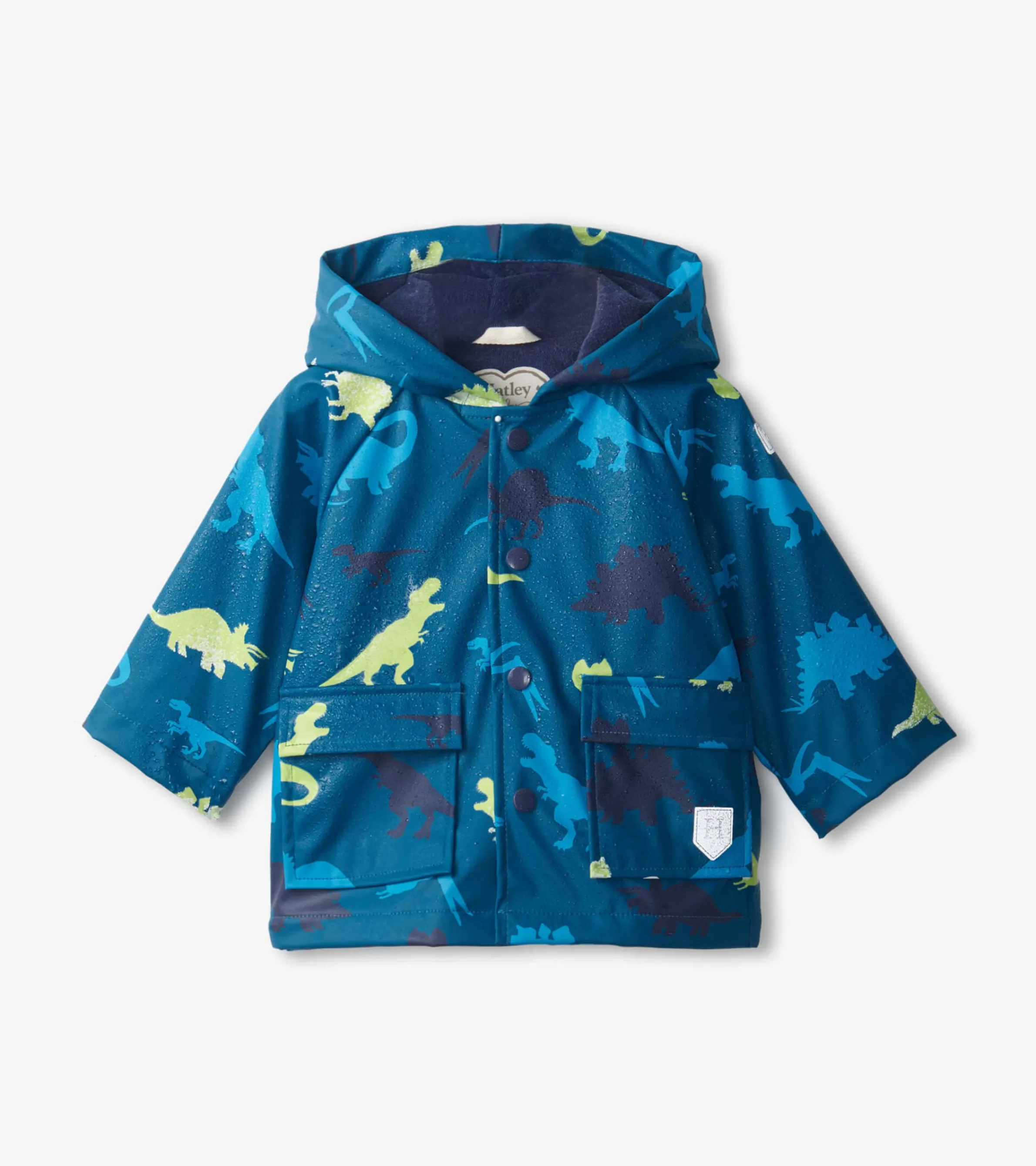 Hatley Rainwear | Rainwear*Real Dinosaurs Colour Changing Baby Raincoat