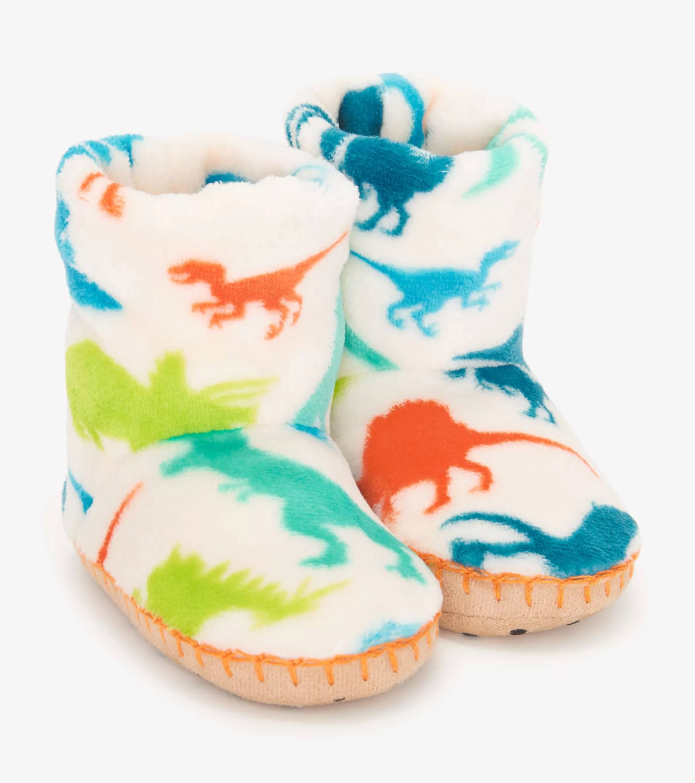 BOY Hatley Footwear | Accessories*Real Dinosaurs Kids Fleece Slippers